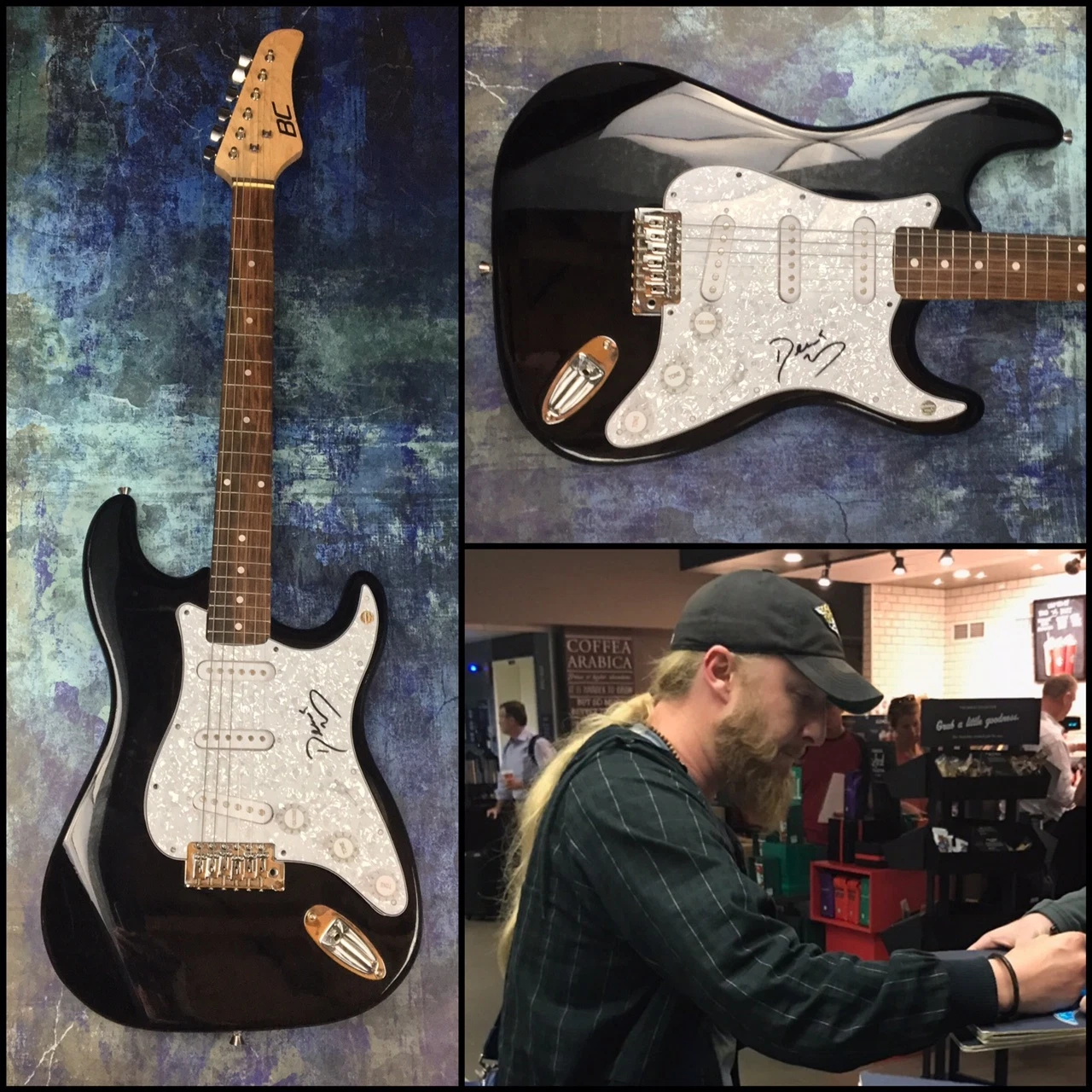 GFA Rolling Stone Great Guitarist * DEREK TRUCKS * Signed Electric Guitar COA