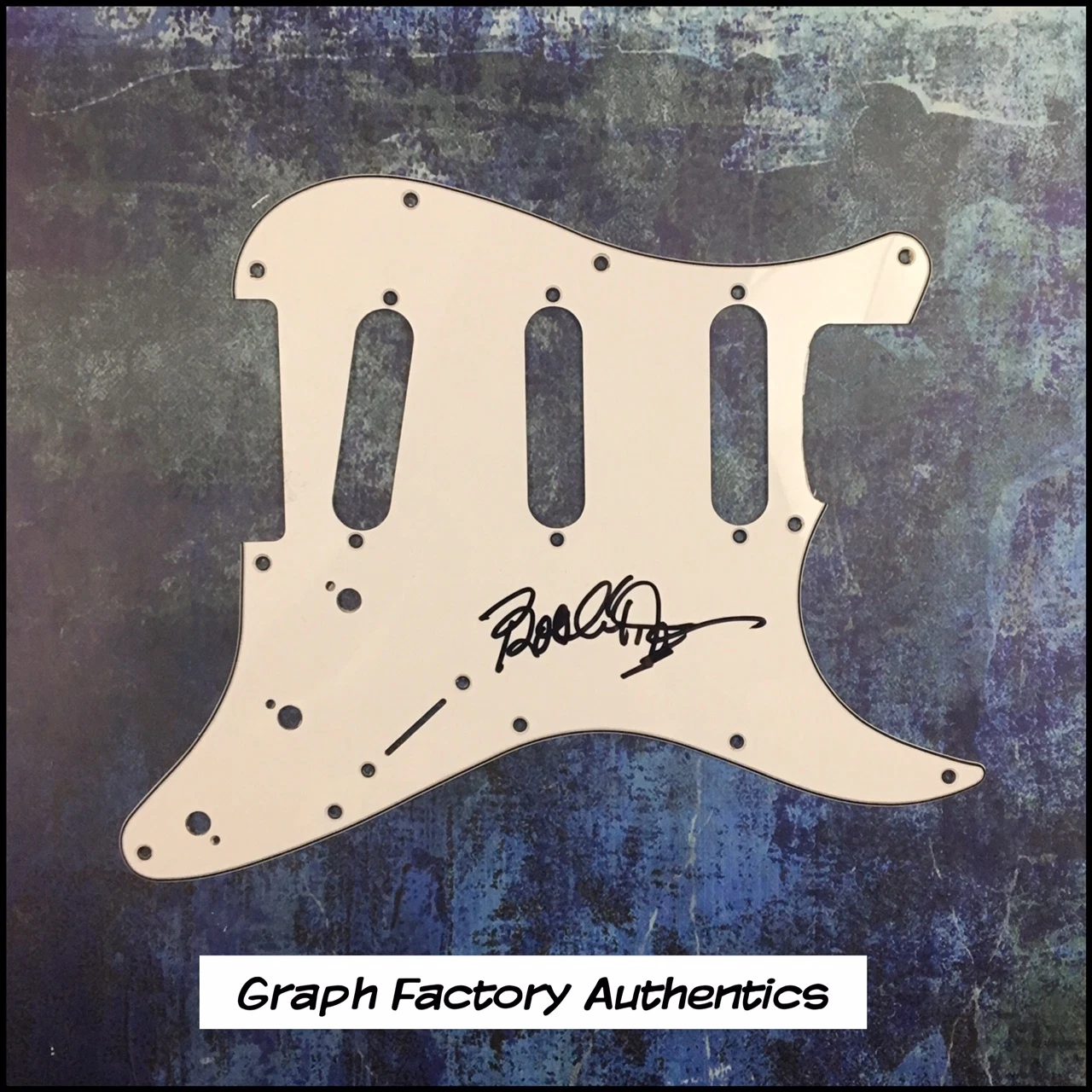 GFA The M.G.'s Frontman * BOOKER T. JONES * Signed Electric Pickguard PROOF COA