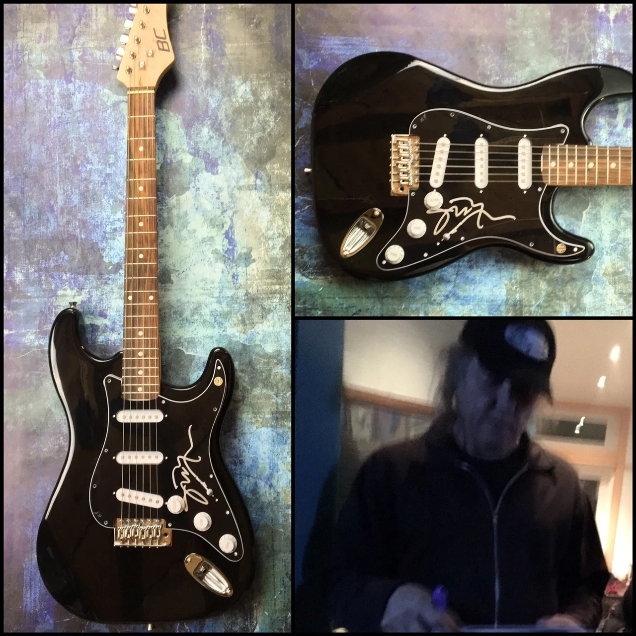 GFA Talking Heads Guitarist * JERRY HARRISON * Signed Electric Guitar J2 COA