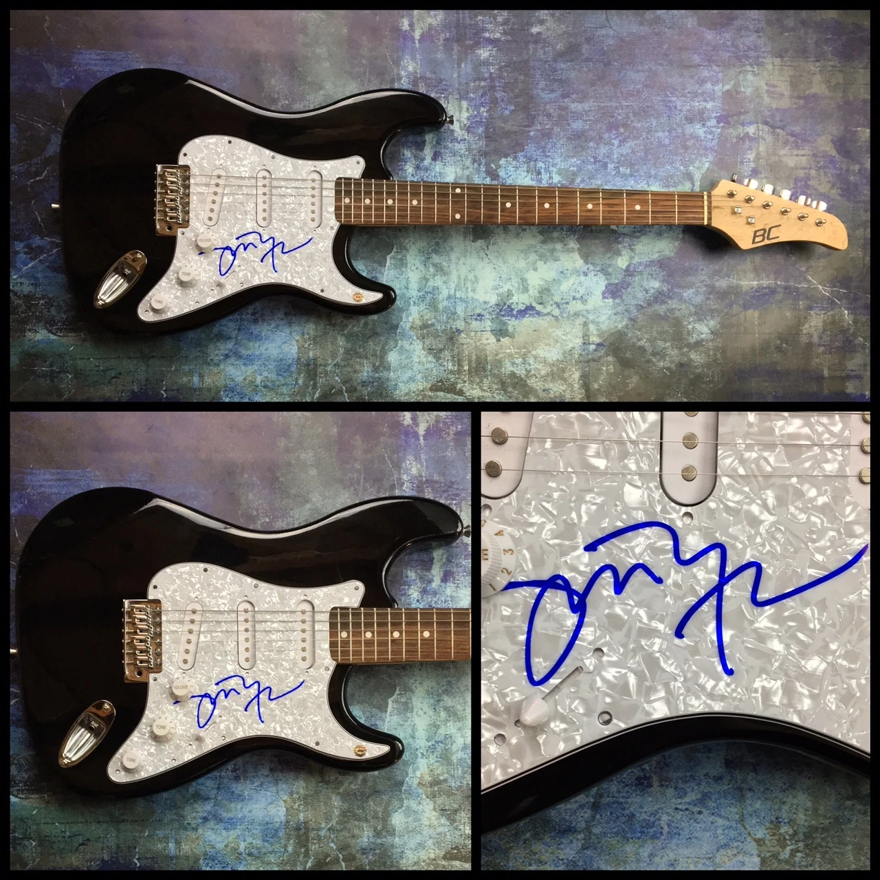 GFA Talking Heads Guitarist * JERRY HARRISON * Signed Electric Guitar AD1 COA