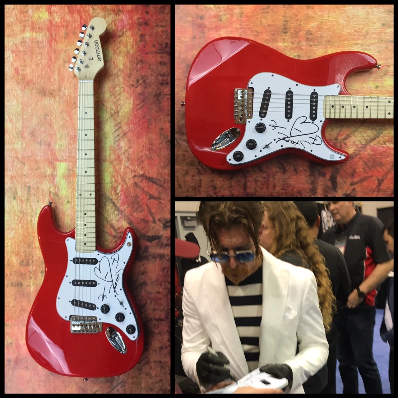 GFA Eagles of Death Metal * JESSE HUGHES * Signed Electric Guitar PROOF AD2 COA