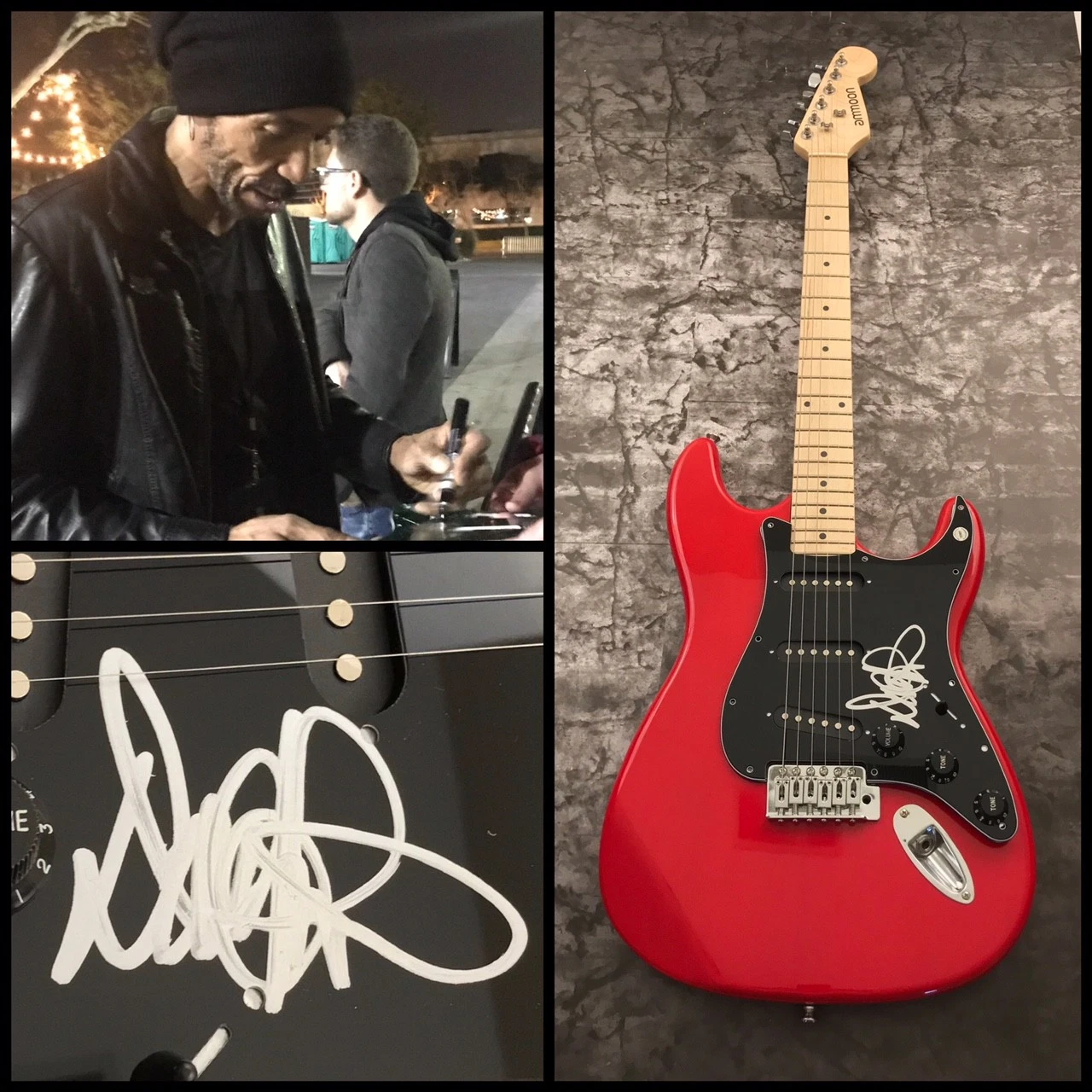 GFA Dug King's X * DOUG PINNICK * Signed Autographed Electric Guitar PROOF COA