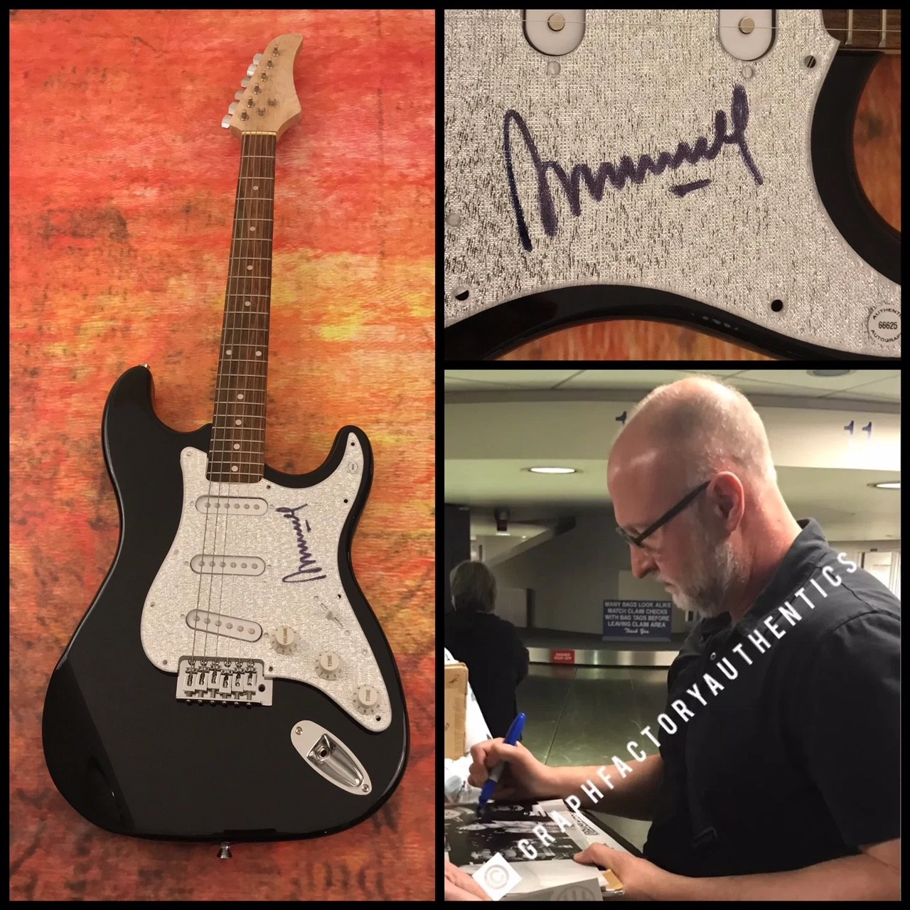 GFA Husker Du Band * BOB MOULD * Signed Autographed Electric Guitar AD1 COA