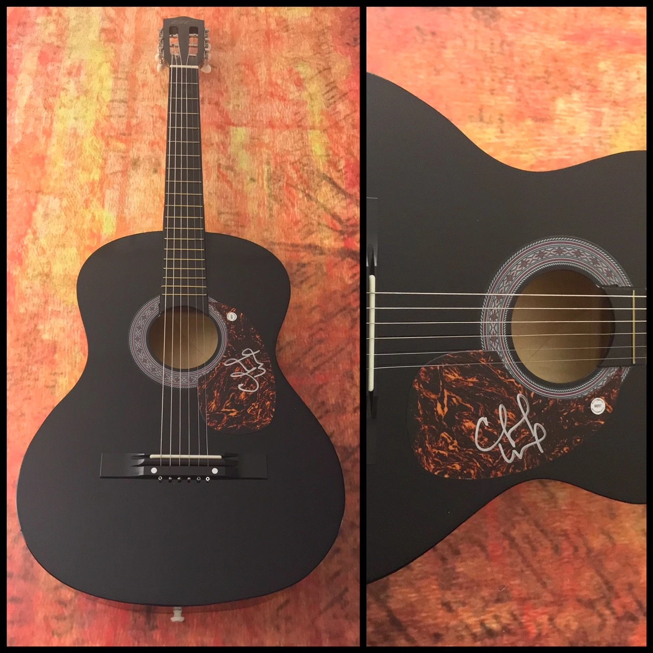 GFA Stealing Cinderella * CHUCK WICKS * Signed Autograph Acoustic Guitar C2 COA