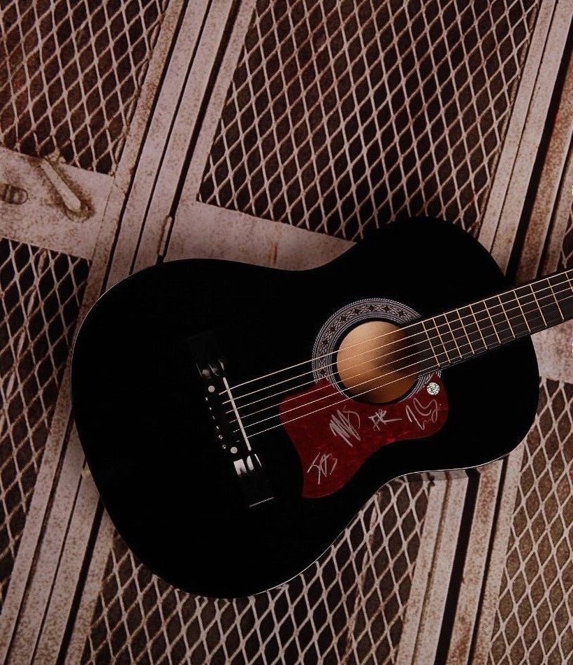 GFA Best Day of My Life * AMERICAN AUTHORS * Signed Acoustic Guitar PROOF COA