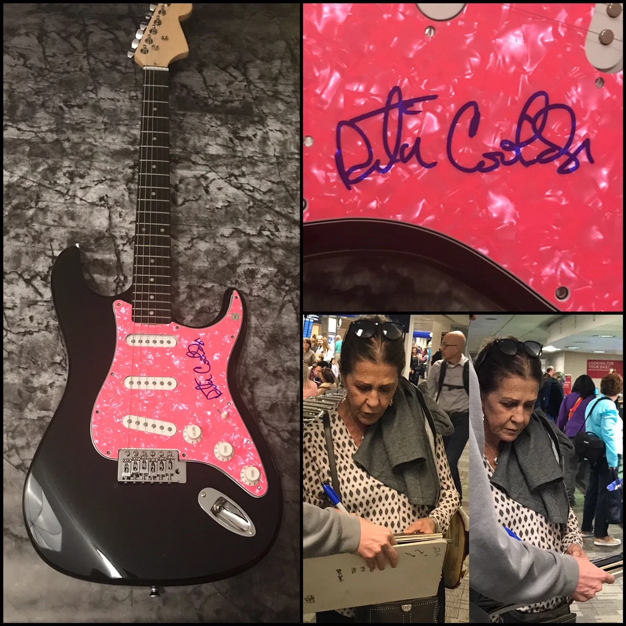 GFA Higher and Higher * RITA COOLIDGE * Signed Electric Guitar PROOF COA