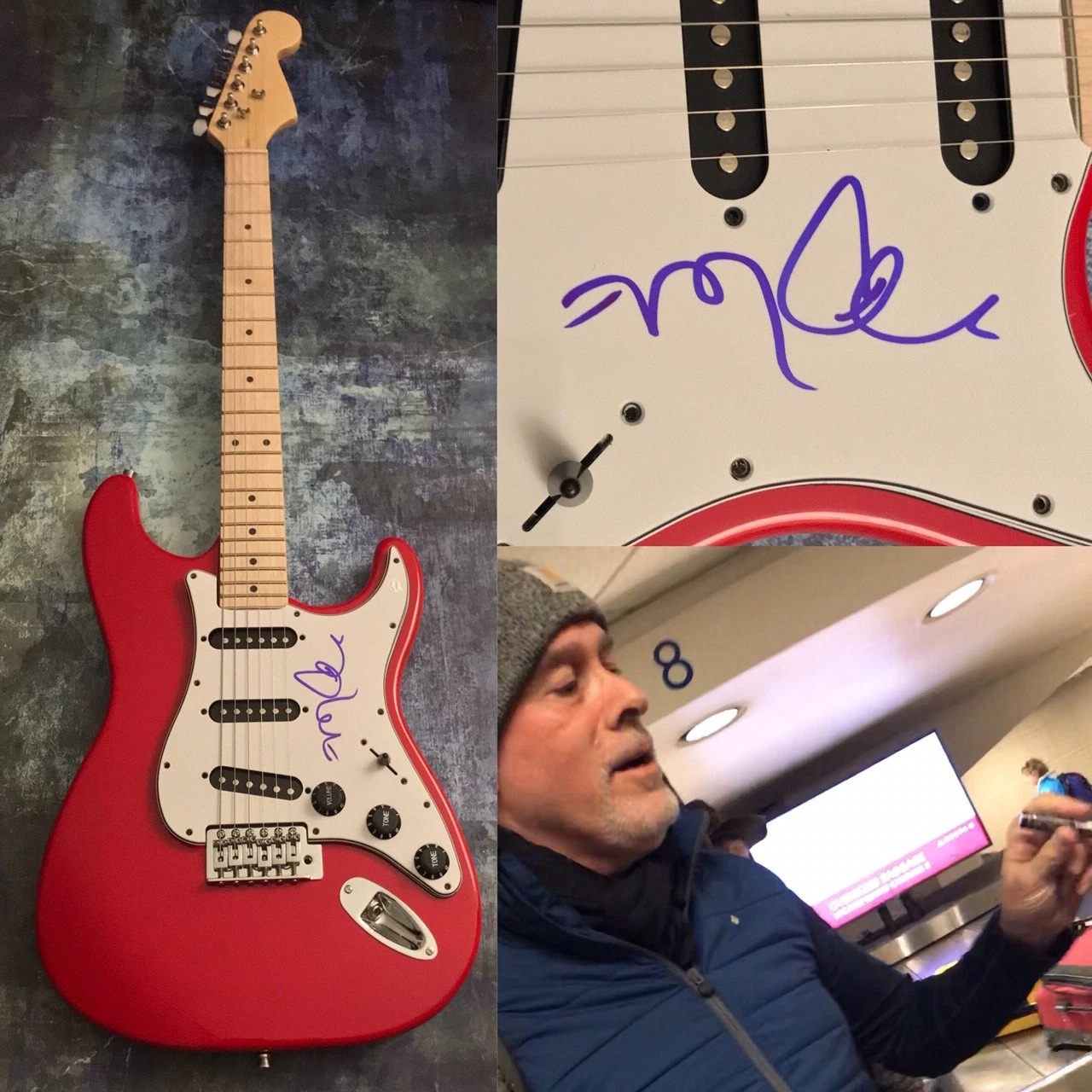 GFA Walking in Memphis * MARC COHN * Signed Electric Guitar PROOF COA