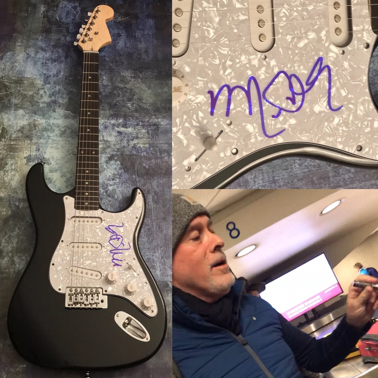 GFA Walking in Memphis Star * MARC COHN * Signed Electric Guitar PROOF COA