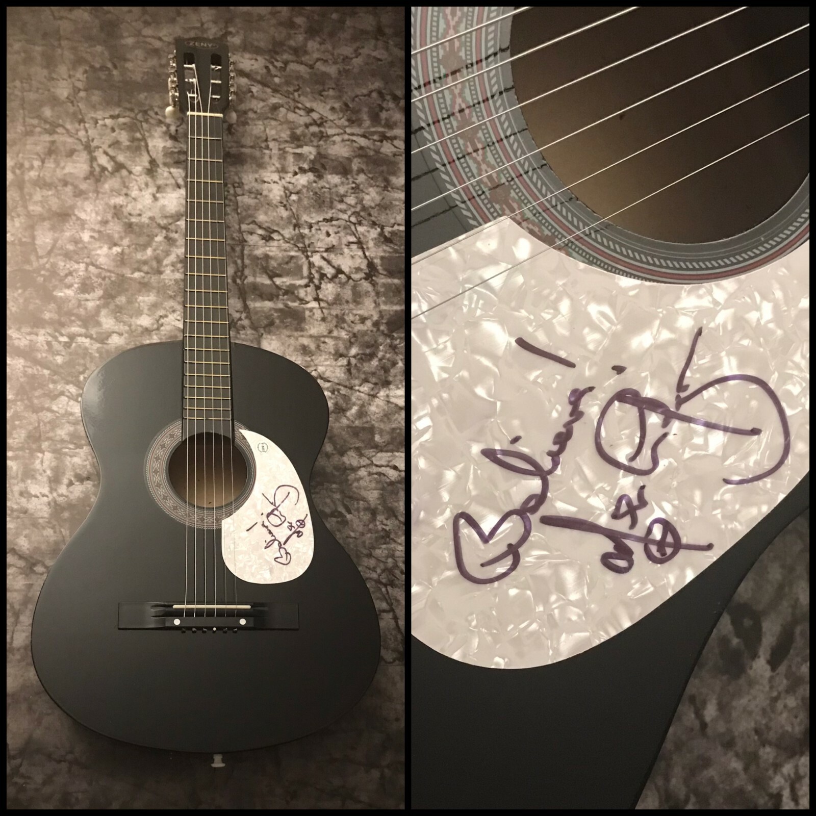 GFA  E-Street Band Guitarist  * NILS LOFGREN *  Signed Acoustic Guitar COA
