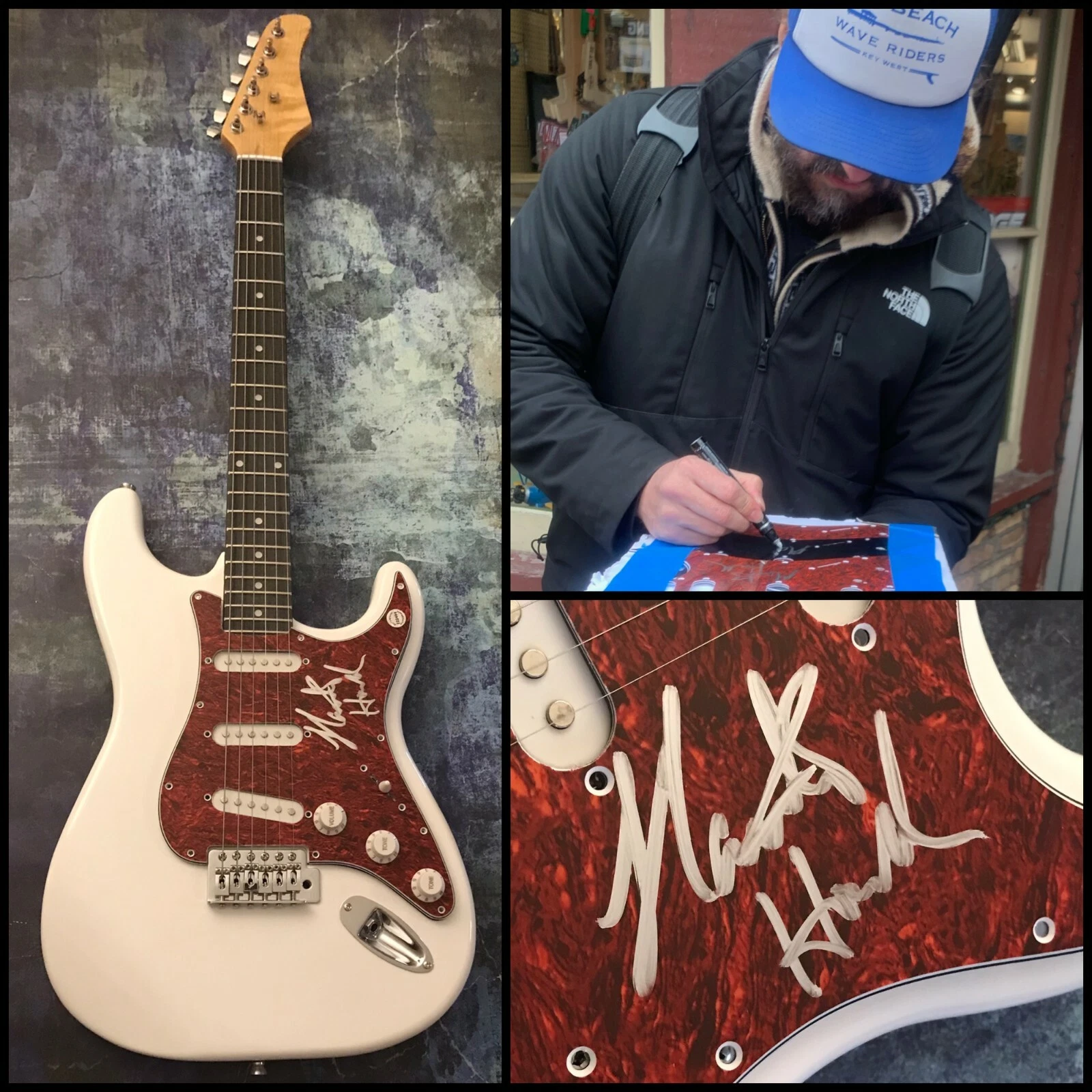 GFA Matthew Houck Song for Zula * PHOSPHORESCENT * Signed Electric Guitar COA