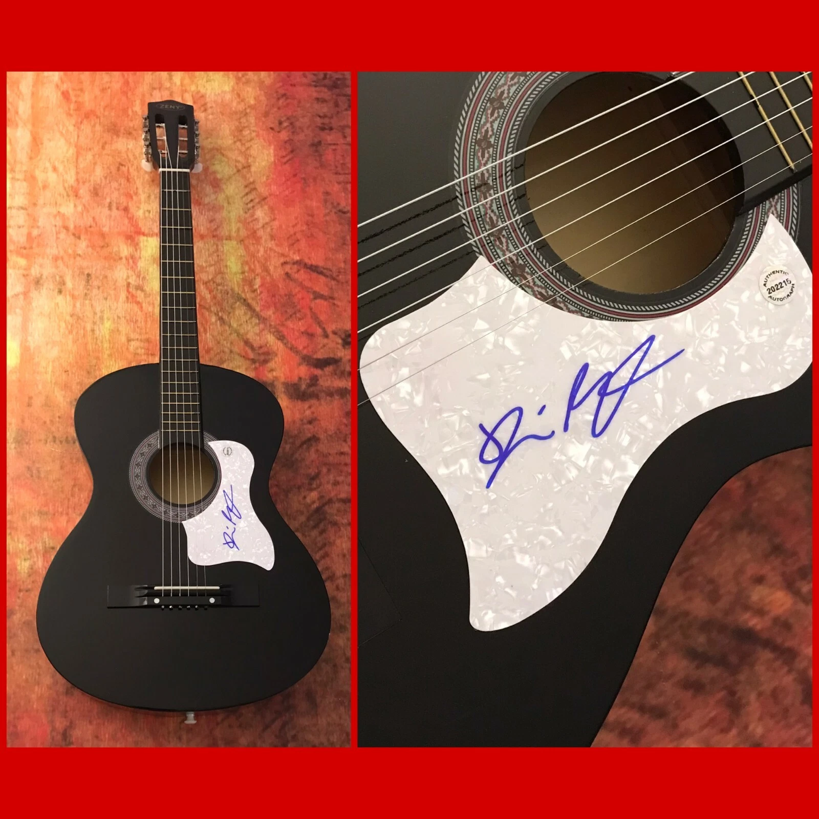 GFA You, Yeah, You Sweet Misery * TRE BURT * Signed Acoustic Guitar T2 COA