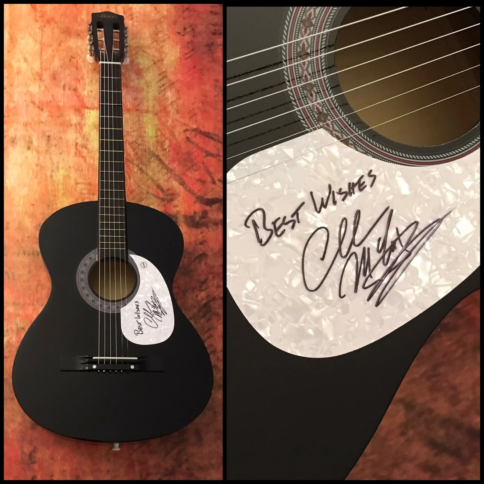 GFA The Nashville A-Team  * CHARLIE McCOY *  Signed Acoustic Guitar C2 COA