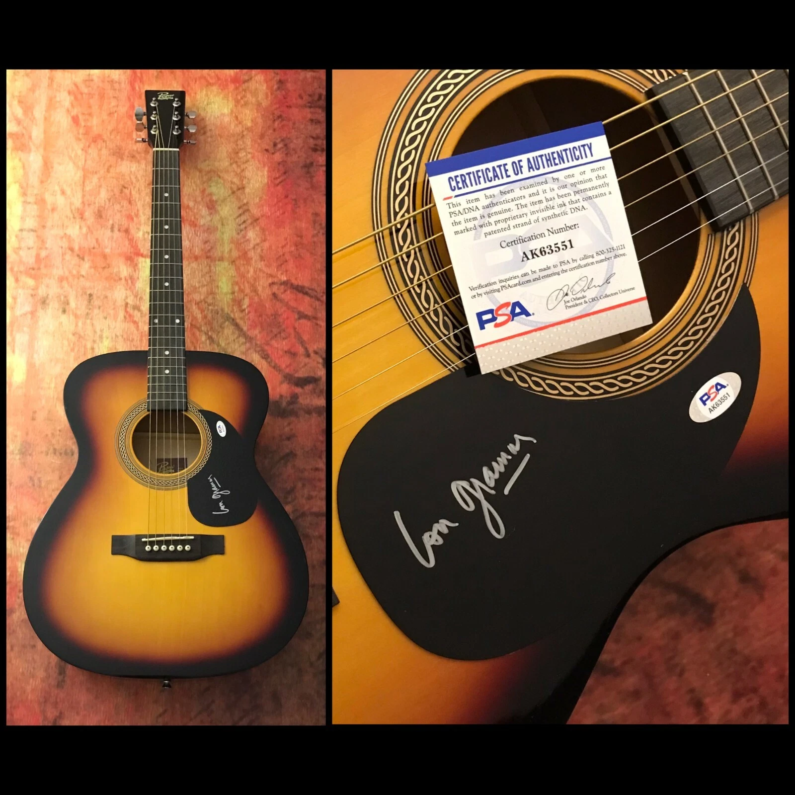 PSA Foreigner Band Ready or Not  * LOU GRAMM * Signed 41