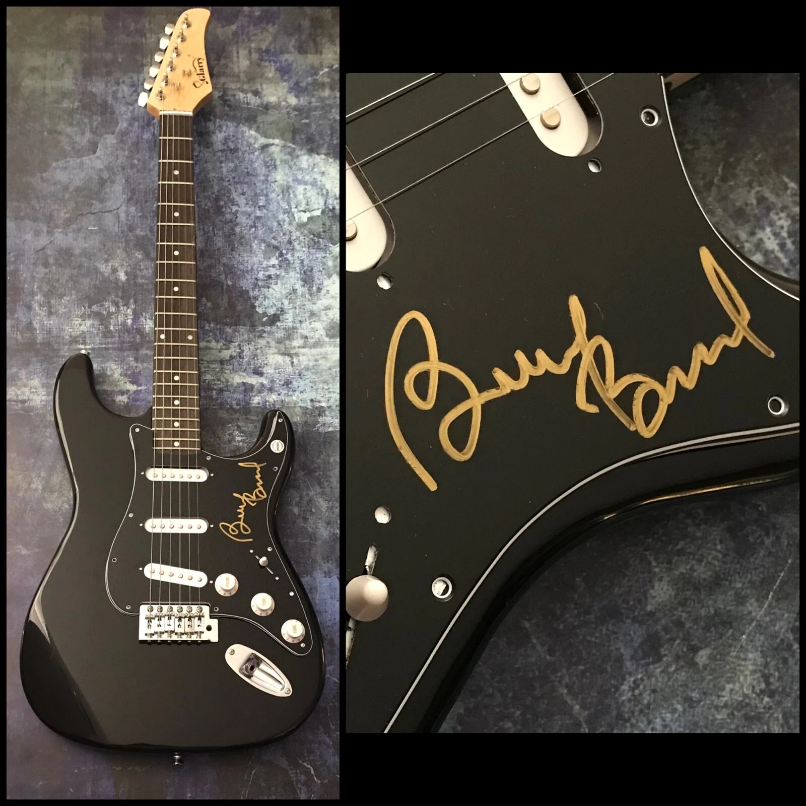 GFA  Chick Corea Bassist  * BUNNY BRUNEL *  Signed Electric Guitar COA