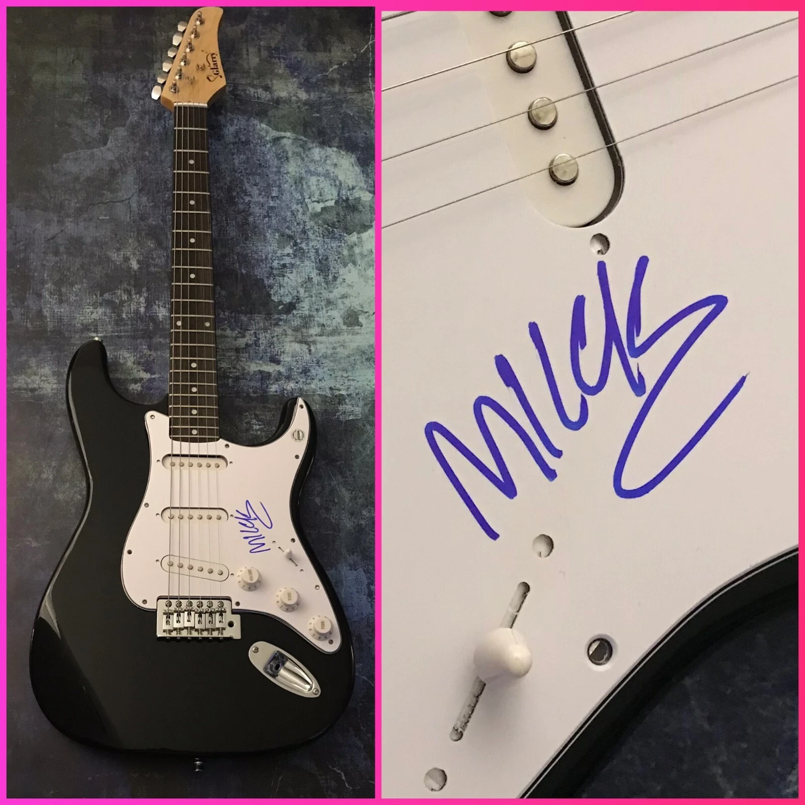 GFA This is Not the End Quiet  * MILCK *  Signed Electric Guitar COA