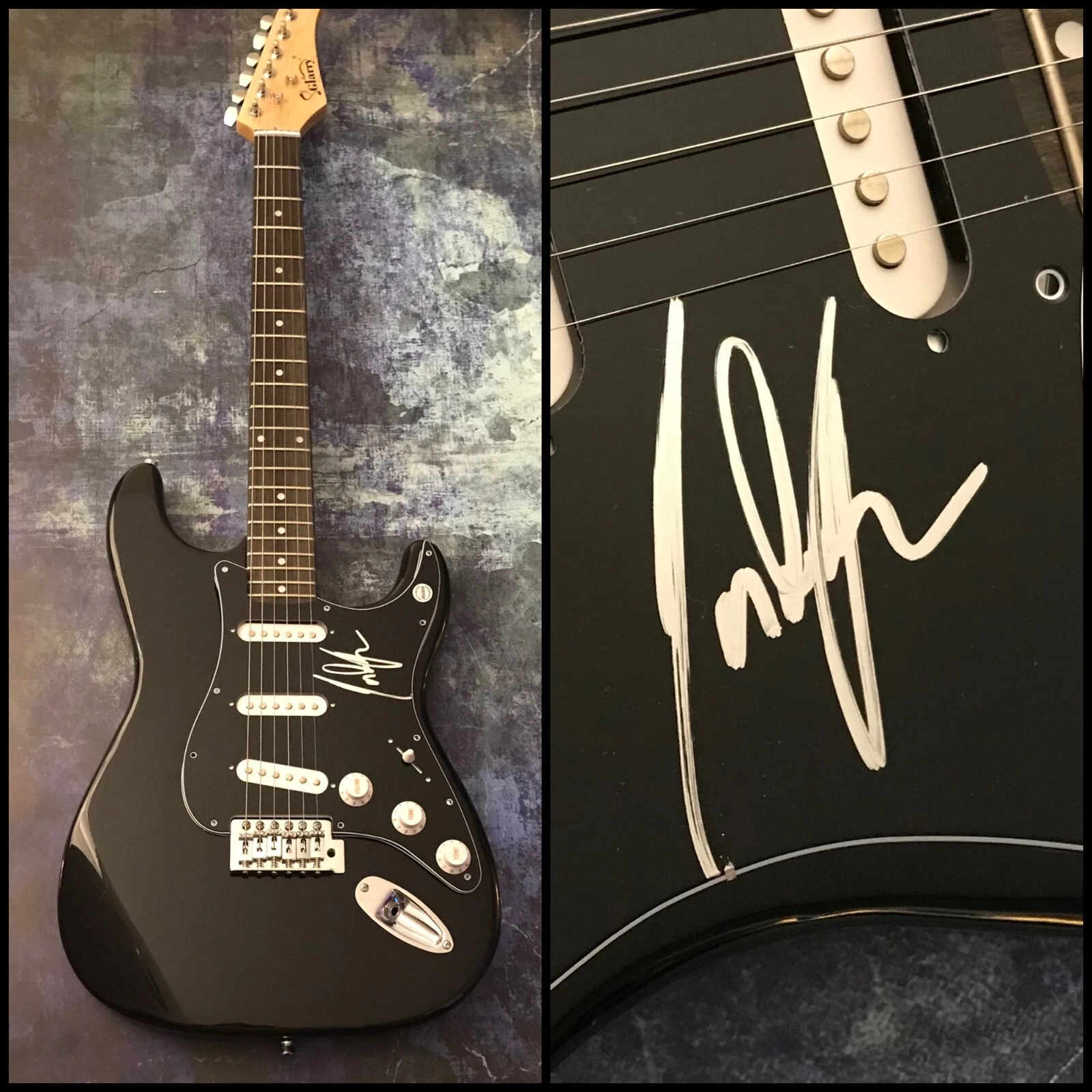 GFA Dream Theater Band  * JORDAN RUDESS *  Signed Electric Guitar COA