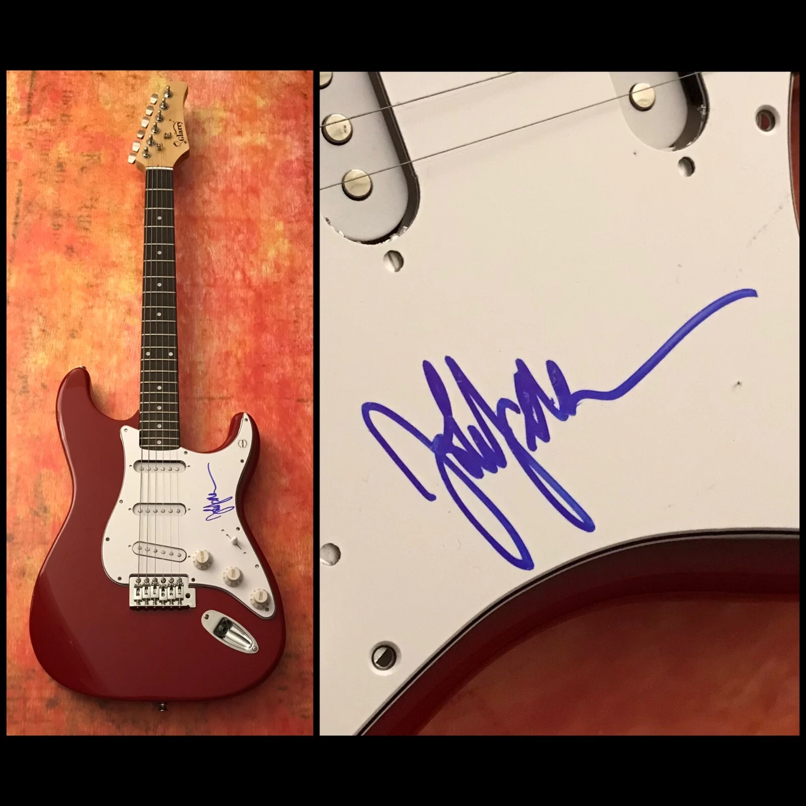 GFA  Goldfinger Kingpin Superman  * JOHN FELDMANN * Signed Electric Guitar COA