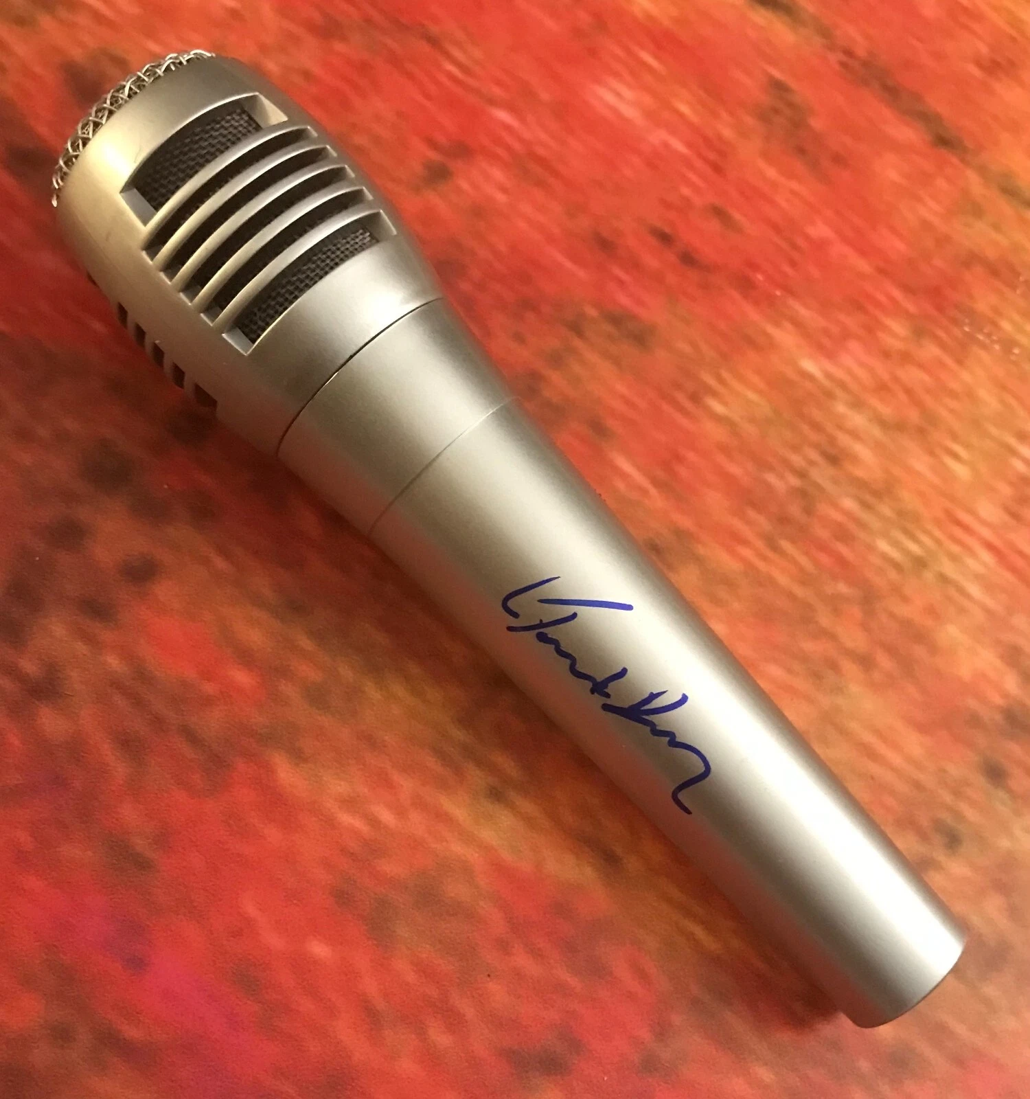 GFA STATE OF THE HEART  * PATRICK DRONEY *  SIGNED MICROPHONE PROOF P2 COA COLLECTIBLE MEMORABILIA