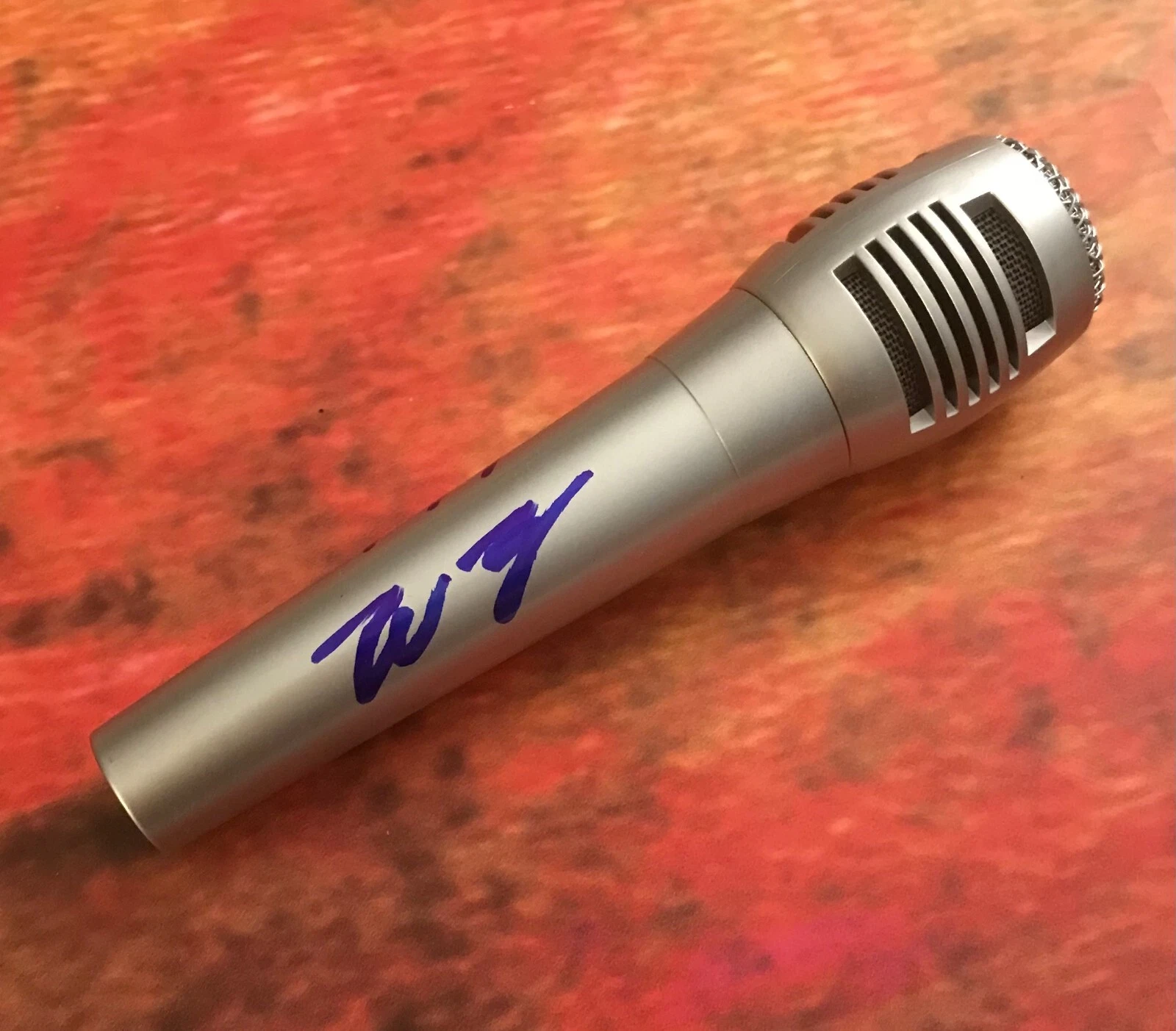 GFA 717 Tapes Ride the Lighting * WARREN ZEIDERS *  Signed Microphone W1 COA