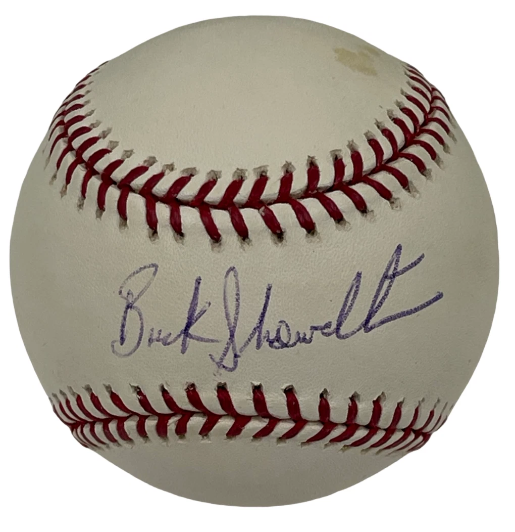 BUCK SHOWALTER SIGNED OFFICIAL MAJOR LEAGUE BASEBALL YANKEES ORIOLES METS