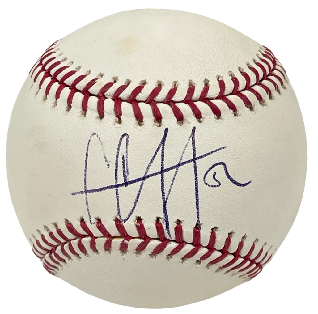 CC SABATHIA SIGNED OFFICIAL MAJOR LEAGUE BASEBALL YANKEES INDIANS