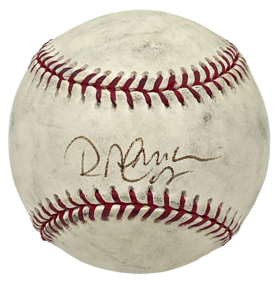 ROBERTO ALOMAR JR SIGNED GAME USED BASEBALL TORONTO BLUEJAYS