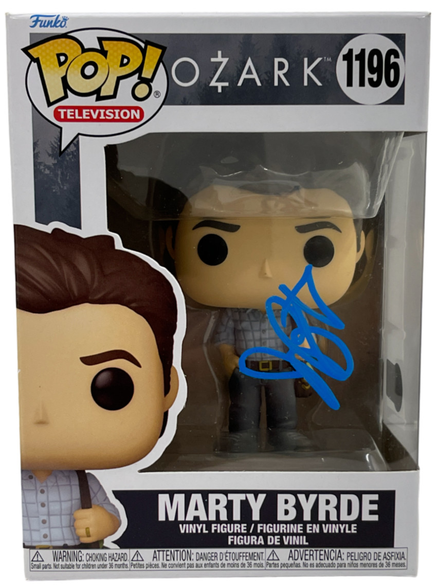 Jason Bateman Signed Marty Byrde Funko 1196 Ozark Authentic Autograph Beckett
