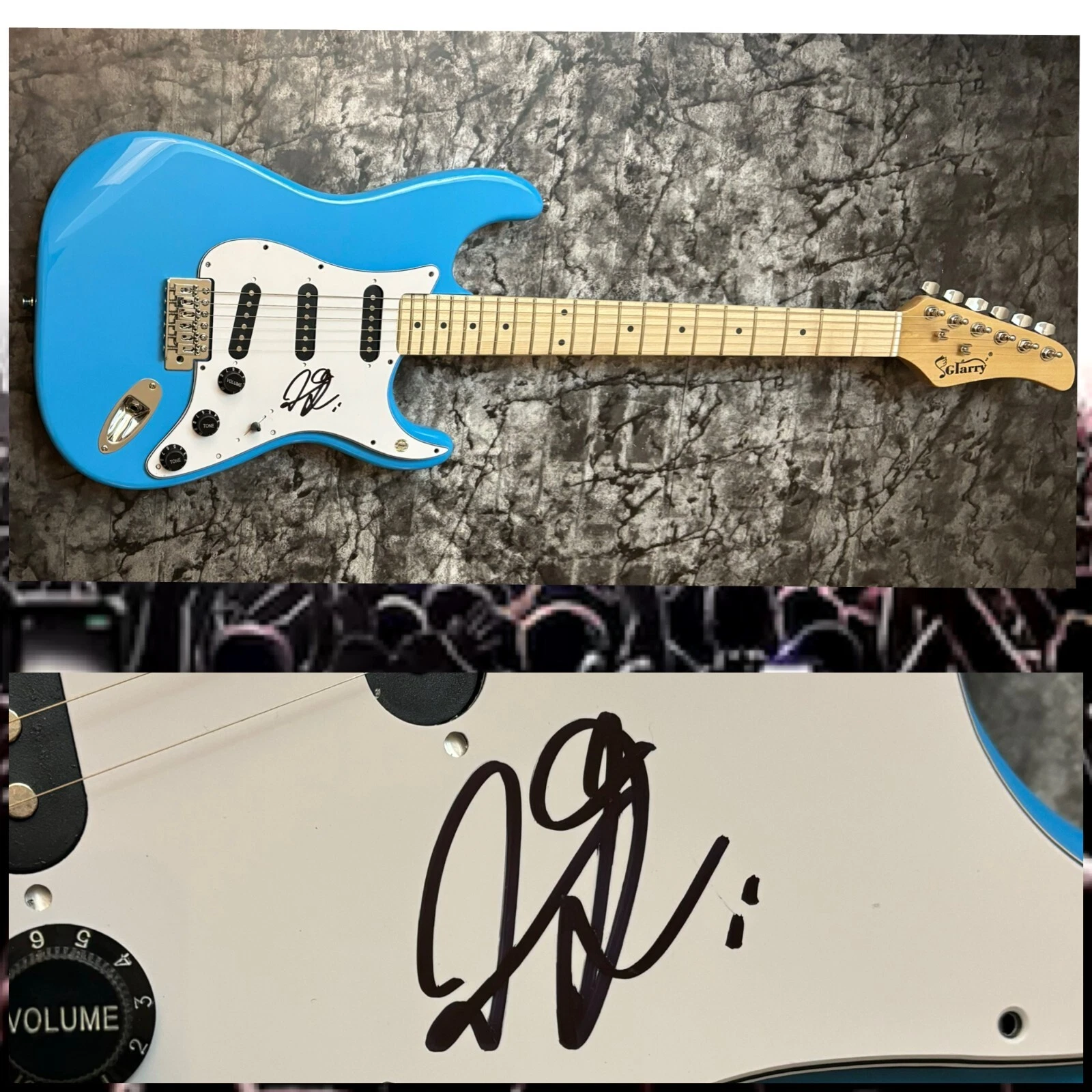 GFA Don't Come Lookin' Star  * JACKSON DEAN *  Signed Electric Guitar COA