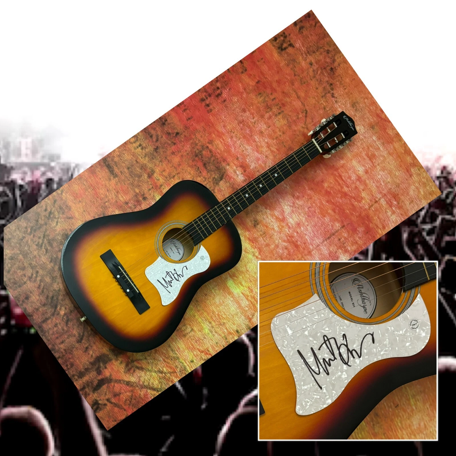 GFA Young Love Ships in the Night  * MATT KEARNEY *  Signed Acoustic Guitar COA