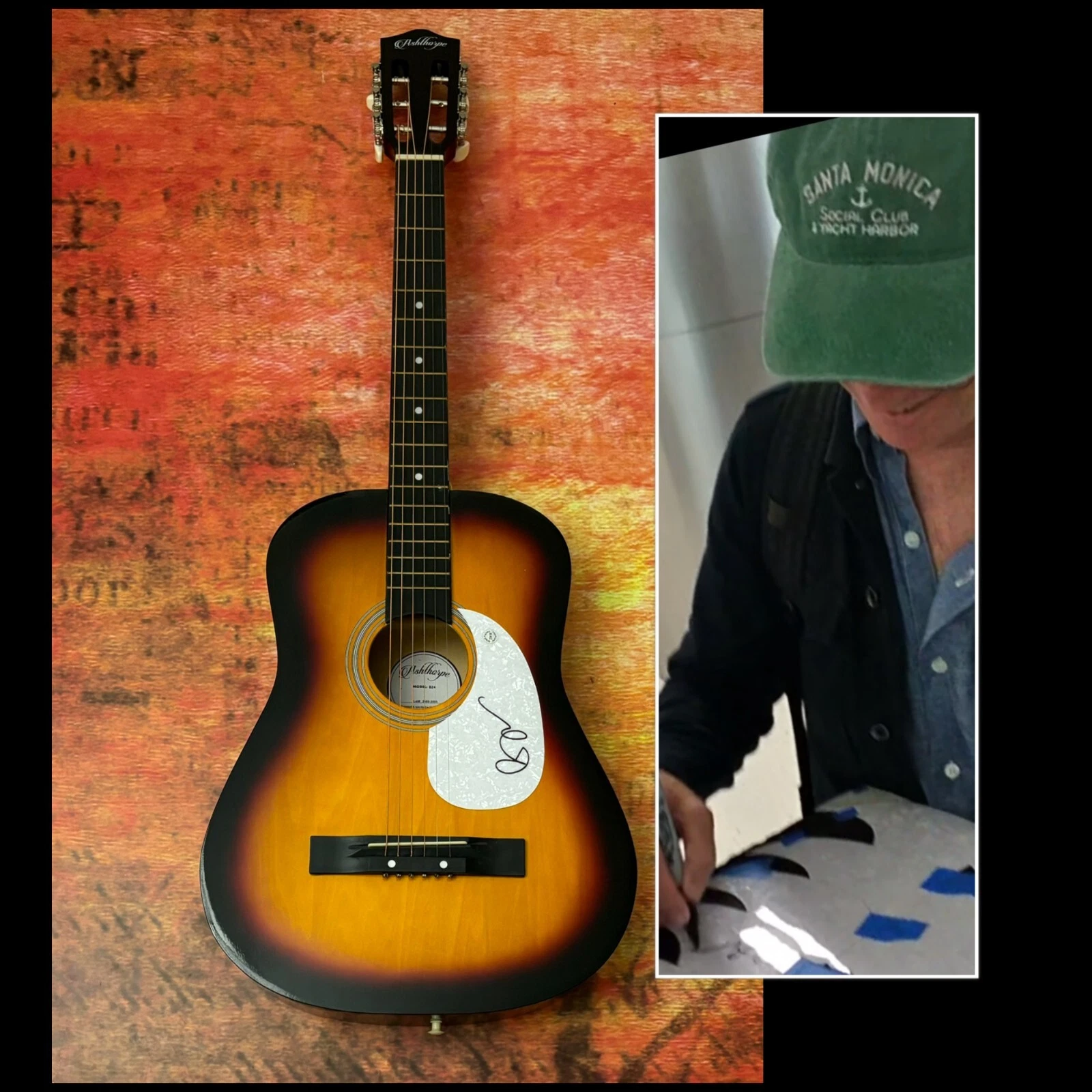 GFA Rockin' the Suburbs Star  * BEN FOLDS *  Signed Acoustic Guitar PROOF COA
