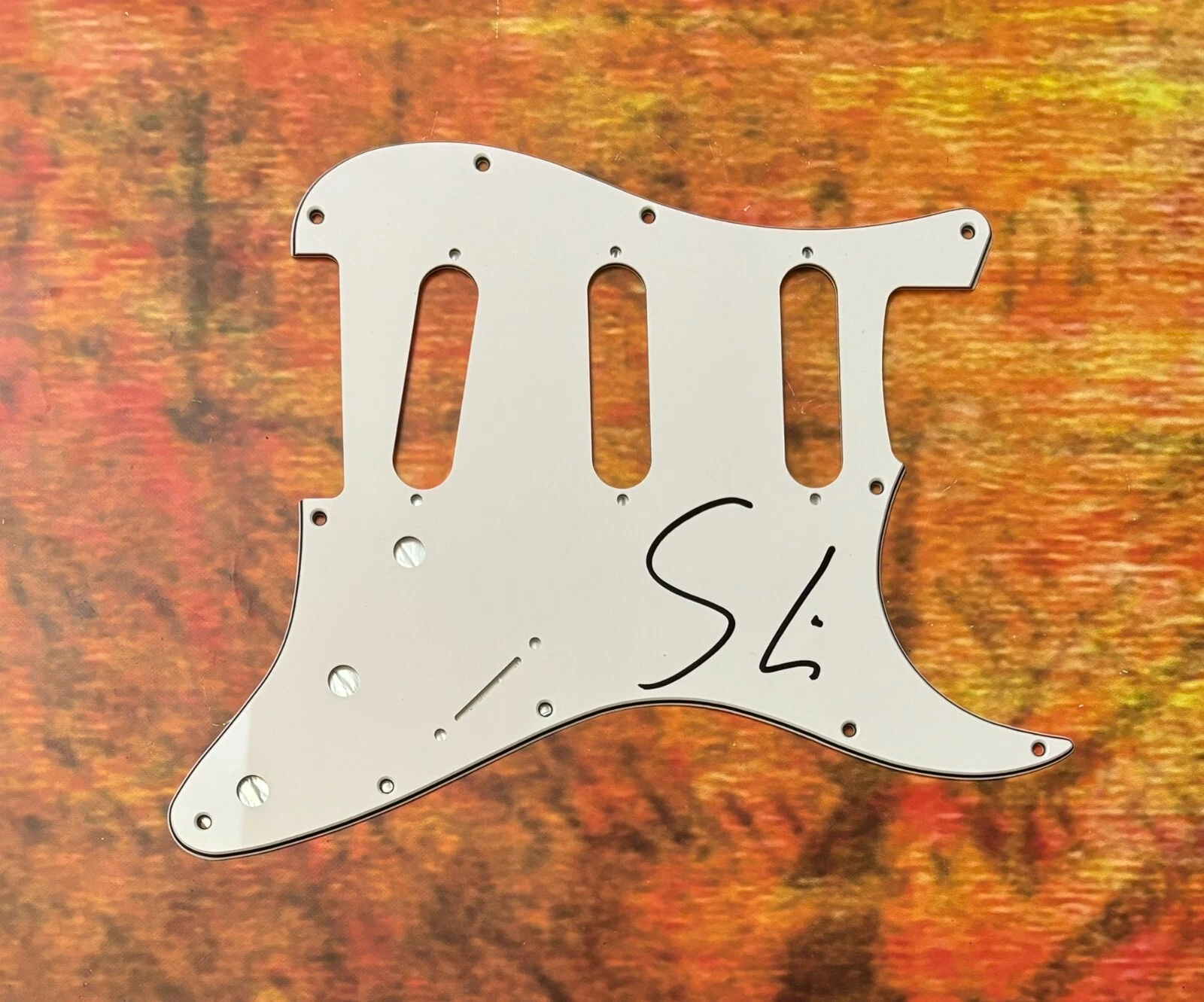 GFA  EDM DJ Strangers Star  * SEVEN LIONS *  Signed Electric Pickguard PROOF COA