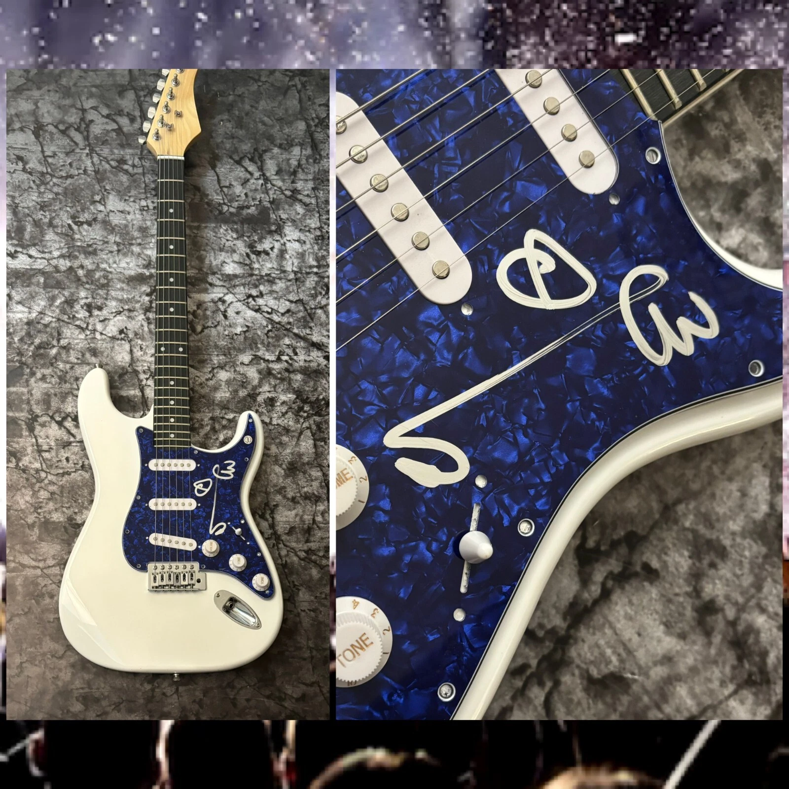 GFA New Kids on the Block Star  * DONNIE WAHLBERG *  Signed Electric Guitar COA