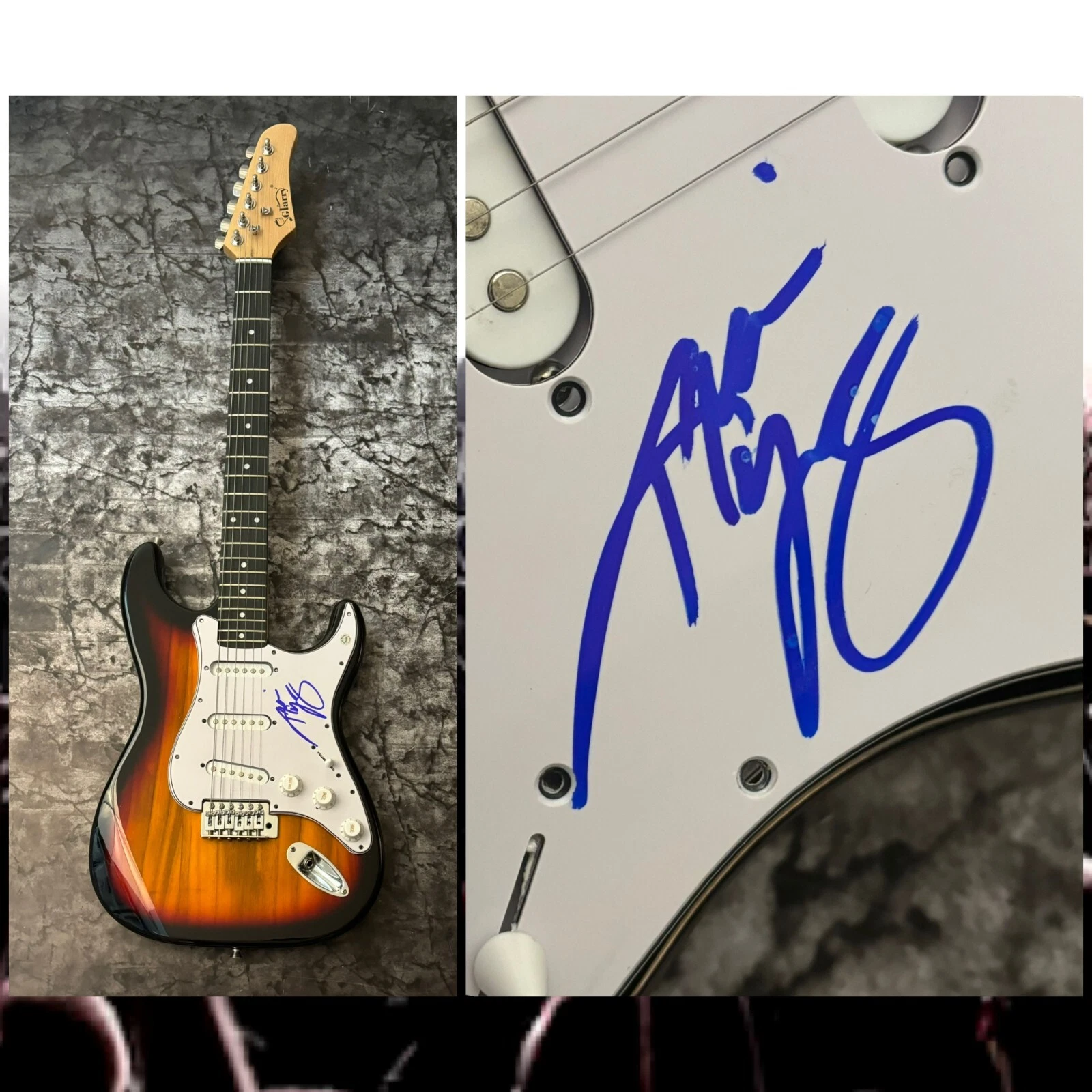 GFA Disciple Band Rock Star  * KEVIN YOUNG *  Signed Electric Guitar COA