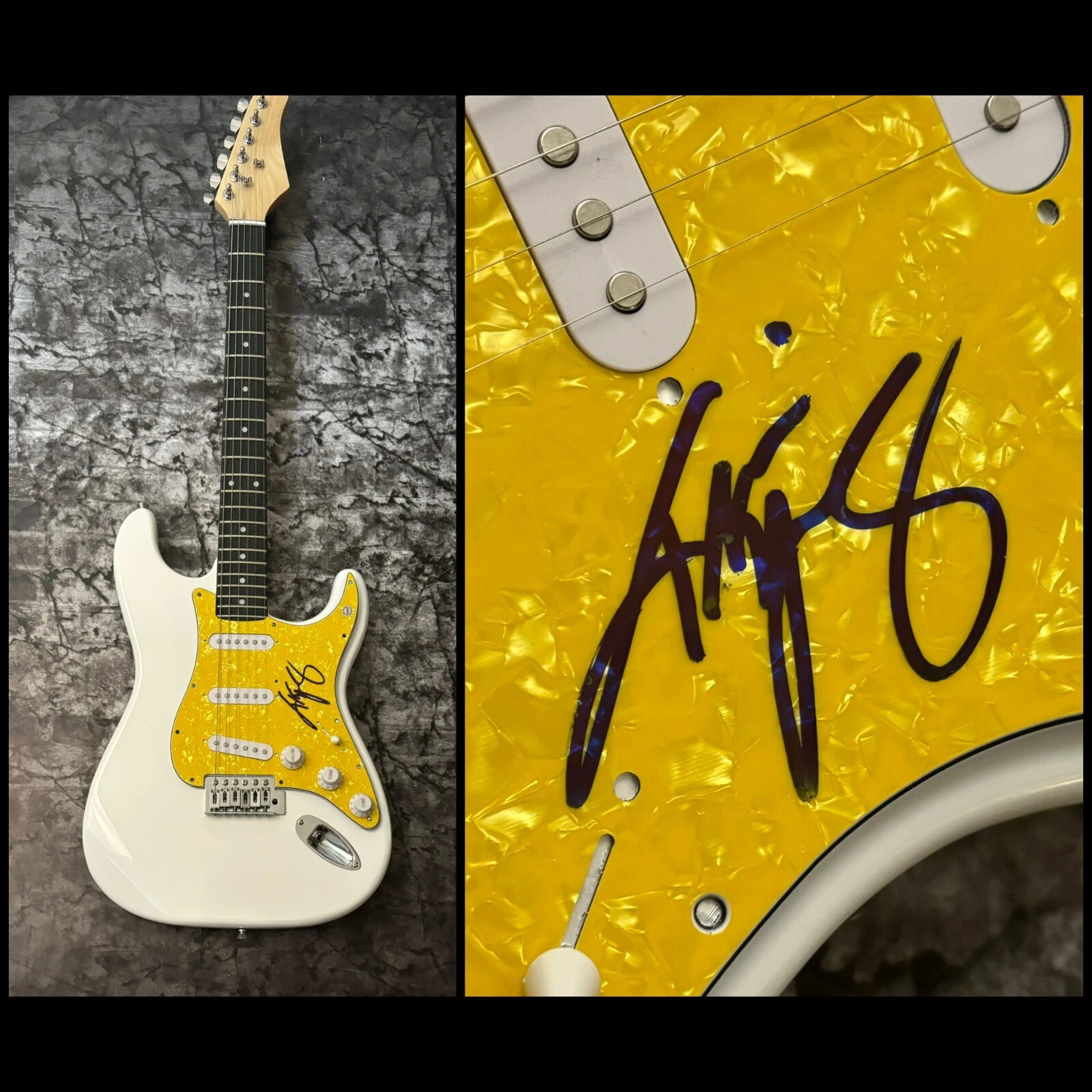 GFA Disciple Band Rock Star  * KEVIN YOUNG *  Signed Electric Guitar  COA