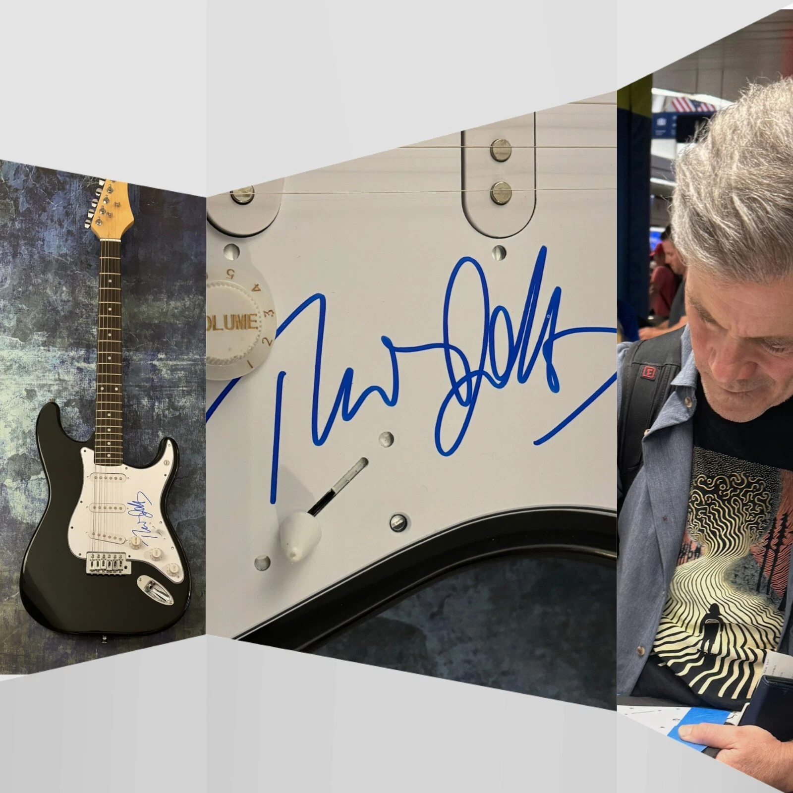 GFA She Blinded Me with Science  * THOMAS DOLBY *  Signed Electric Guitar COA