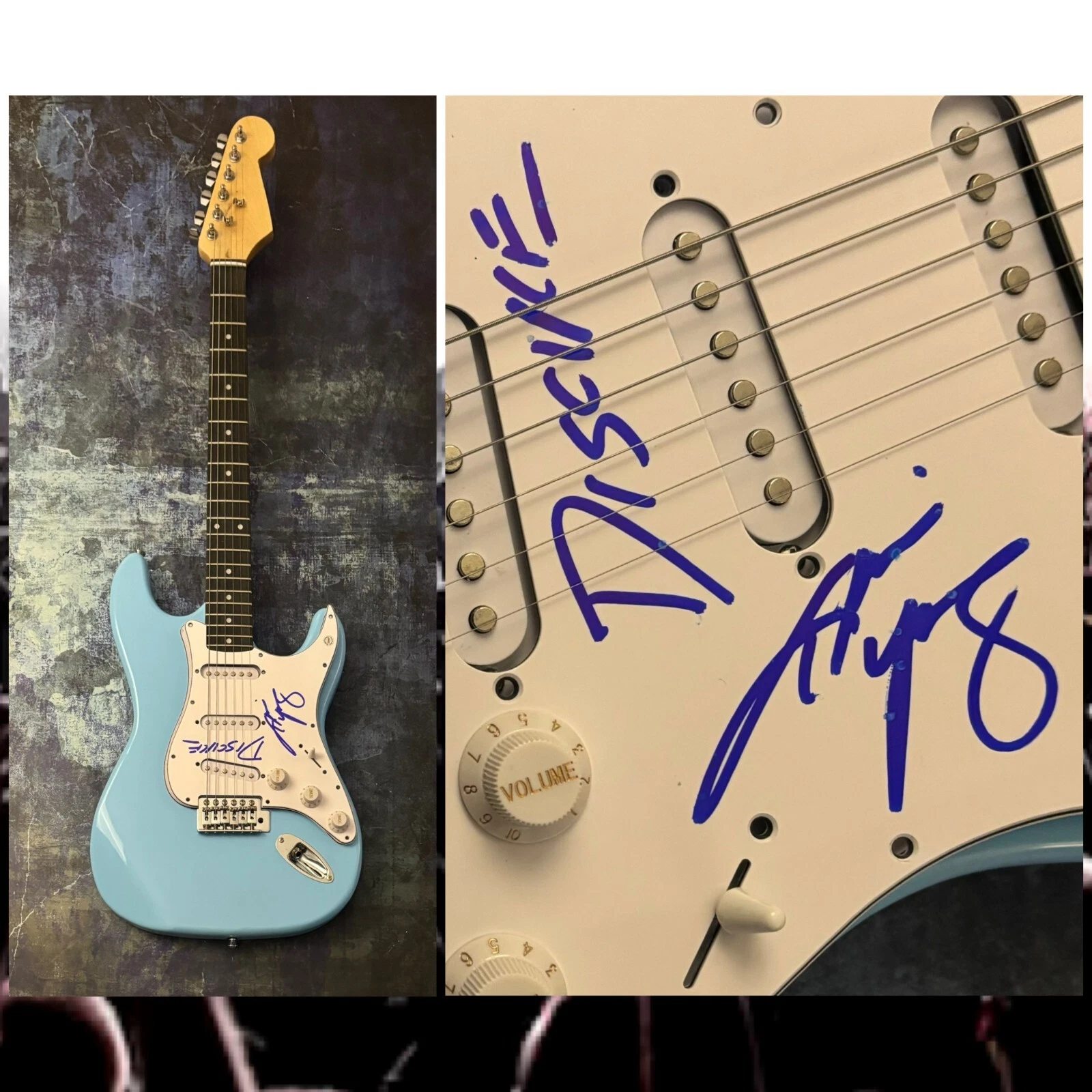 GFA Disciple Band Rock Star  * KEVIN YOUNG *  Signed Electric Guitar COA