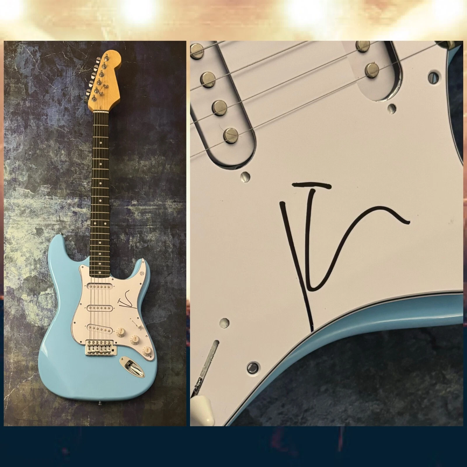 GFA  Sonic Youth Singer  * KIM GORDON *  Signed Electric Guitar  COA