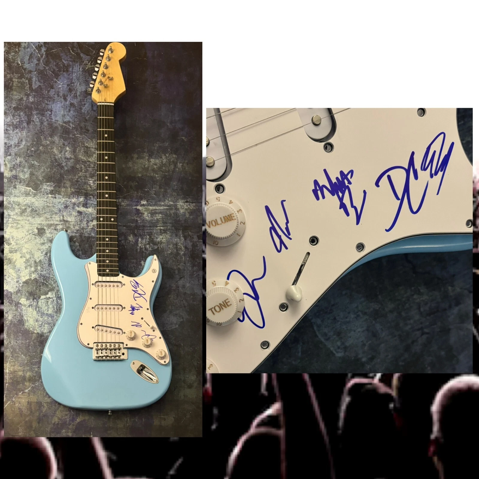 GFA After the Party x5 Band  * THE WONDER YEARS *  Signed Electric Guitar COA