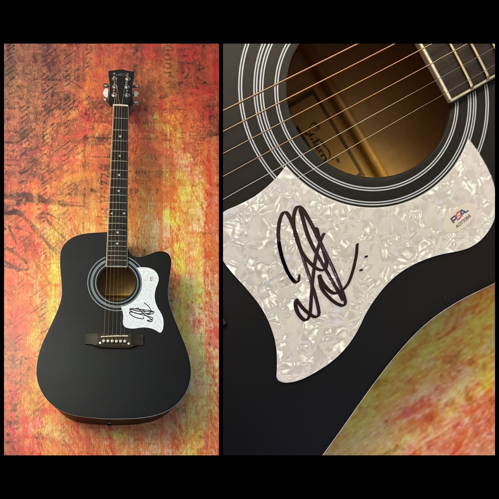 PSA Don't Come Lookin' Singer  * JACKSON DEAN *  Signed 41