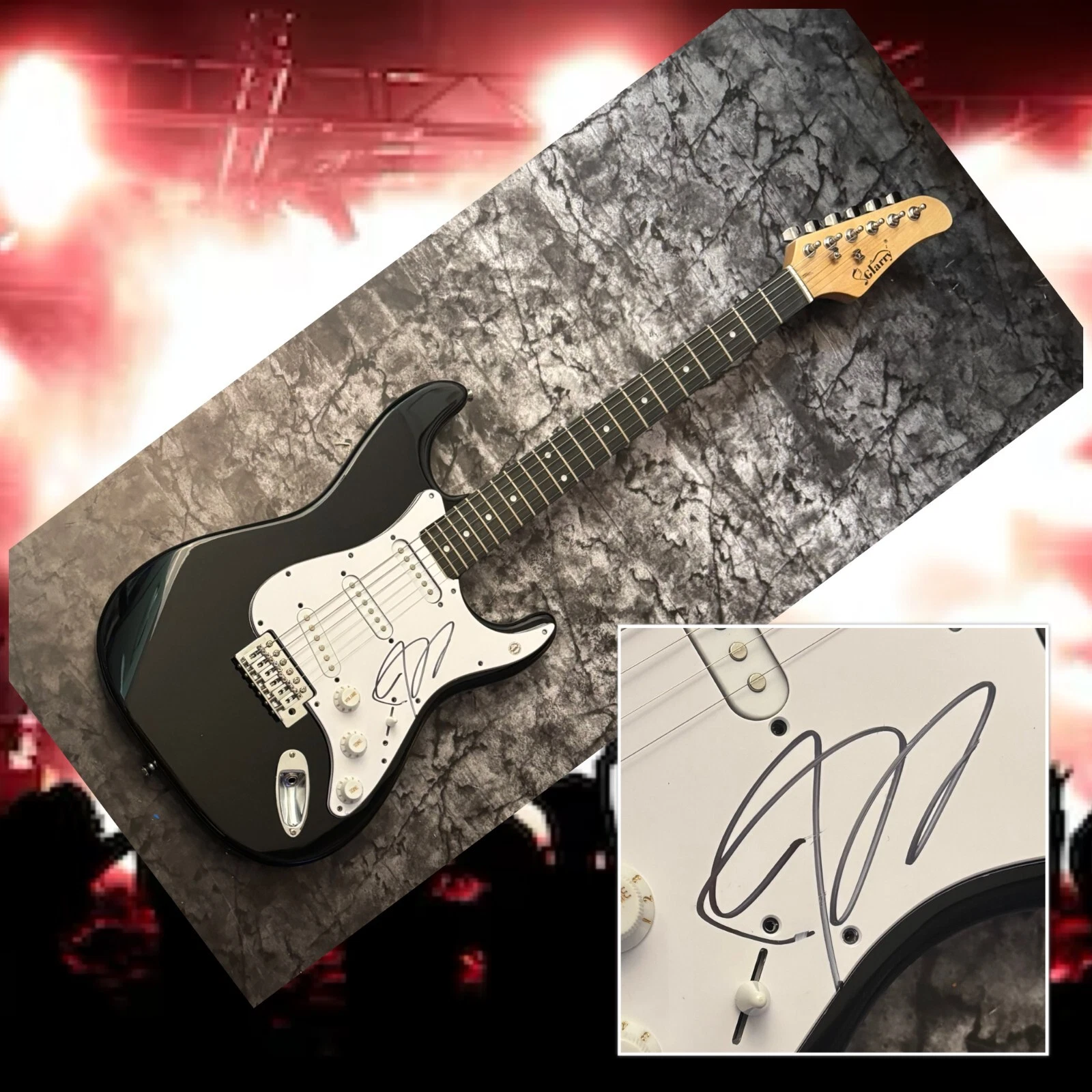 GFA Blues Traveler Band  * JOHN POPPER *  Signed Electric Guitar COA