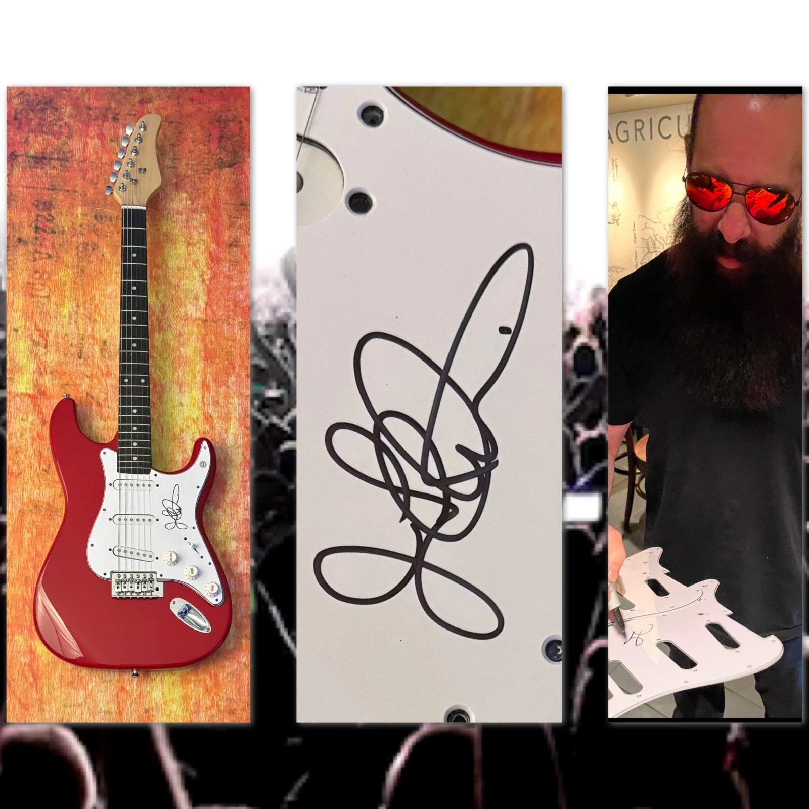 GFA Dream Theater Guitarist  * JOHN PETRUCCI *  Signed Electric Guitar PROOF COA