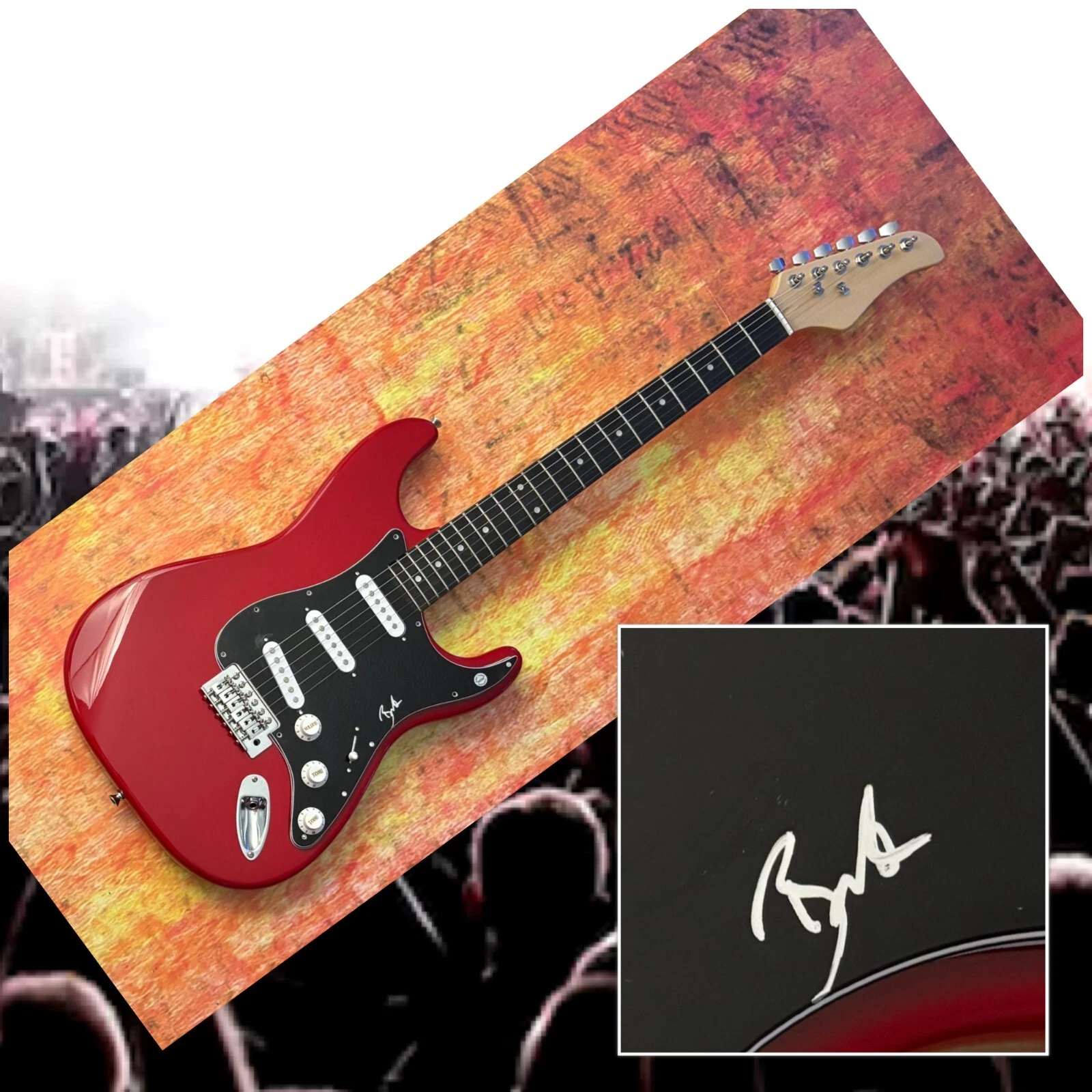 GFA A Perfect Circle Guitarist  * BILLY HOWERDEL *  Signed Electric Guitar COA