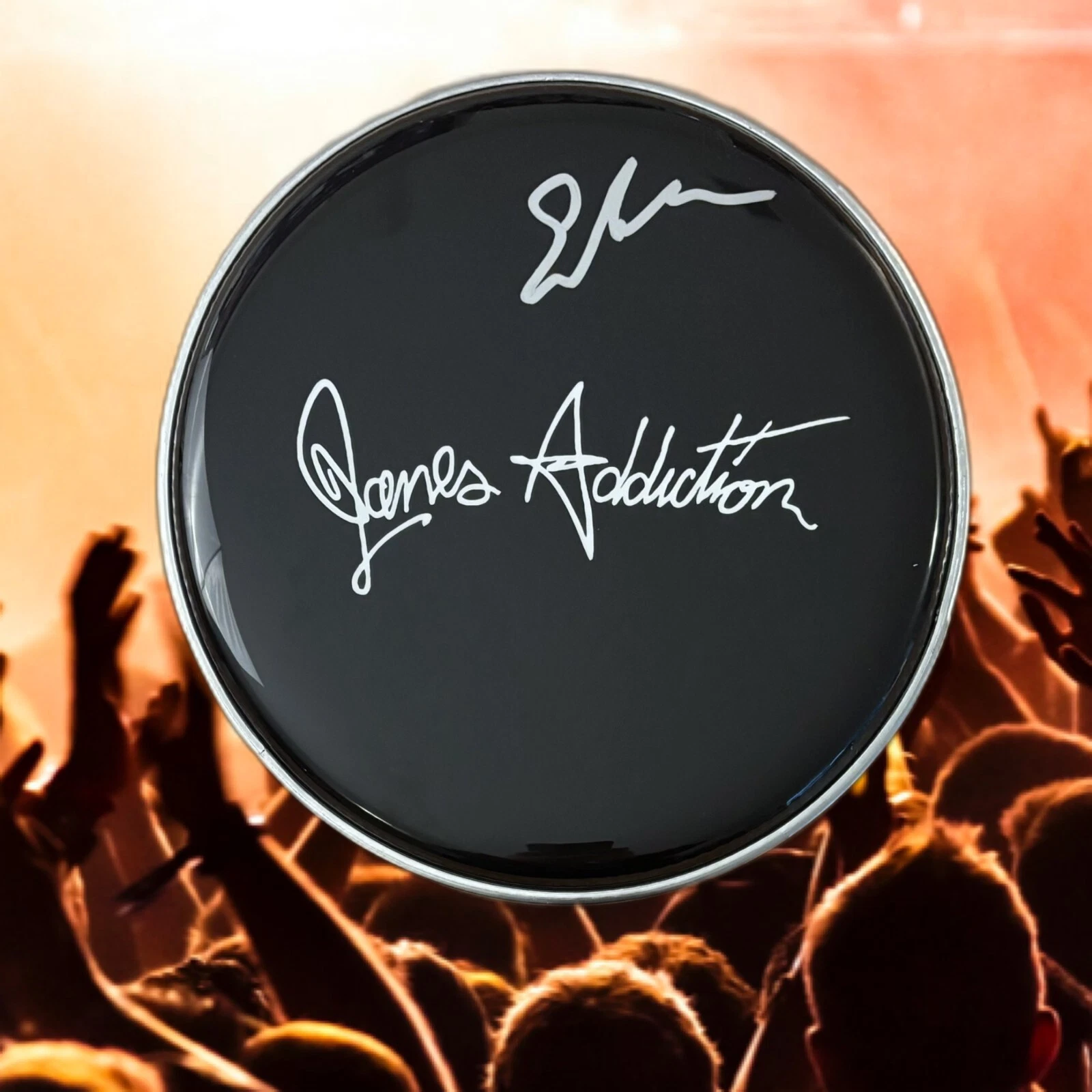GFA Jane's Addiction Drummer  * STEPHEN PERKINS *  Signed 10