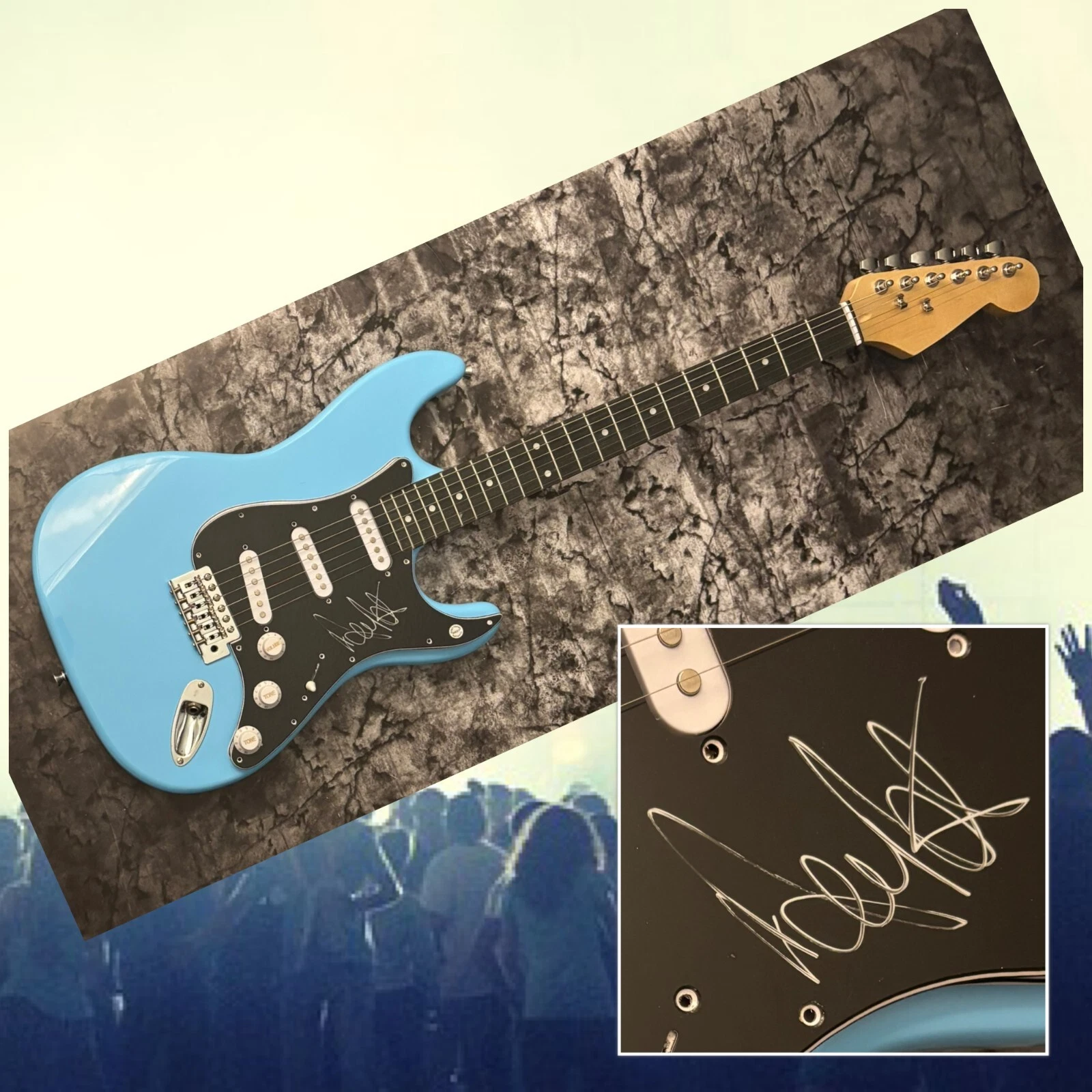 GFA Extreme Band Guitarist  * NUNO BETTENCOURT *  Signed Electric Guitar COA