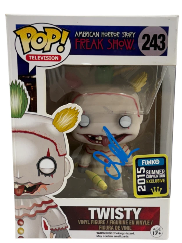 John Carroll Lynch Signed Twisty Funko American Horror Story Freak Show Beckett
