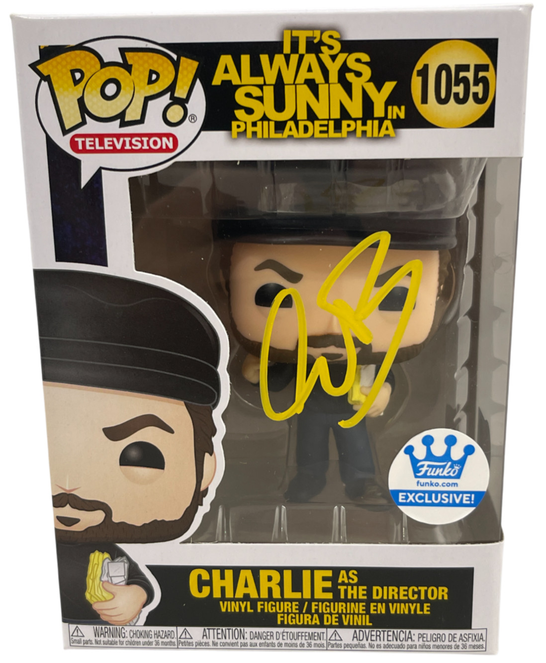Charlie Day Signed Charlie Funko 1055 It's Always Sunny in Philadelphia Beckett