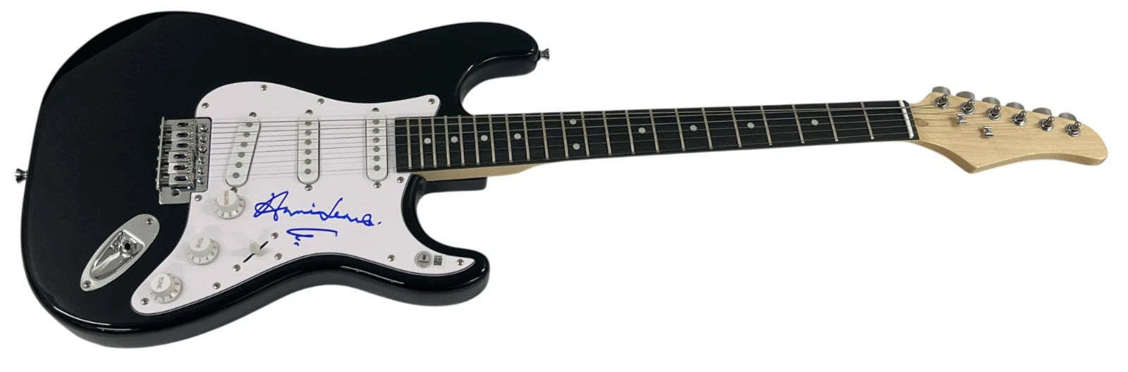 Annie Lennox Signed Full Size Electric Guitar Authentic Autograph Beckett