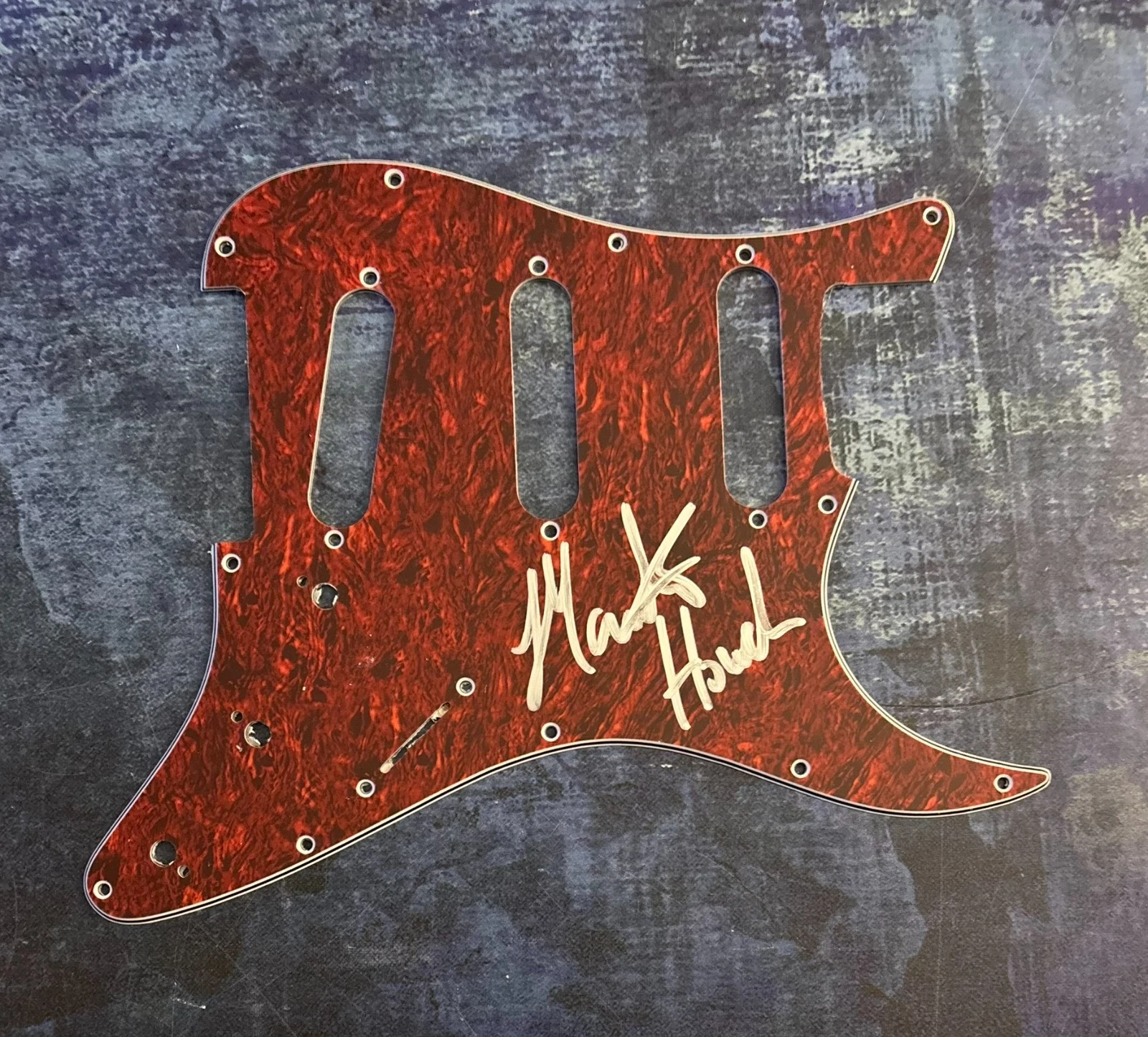 GFA Matthew Houck Song for Zula * PHOSPHORESCENT * Signed Electric Pickguard COA