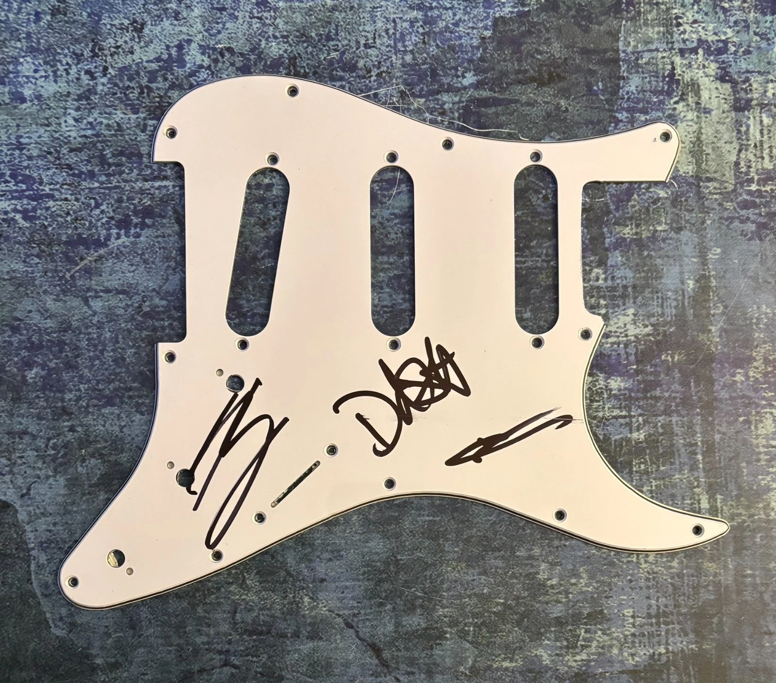 GFA Dave Simonett Band x3 * TRAMPLED BY TURTLES * Signed Electric Pickguard COA
