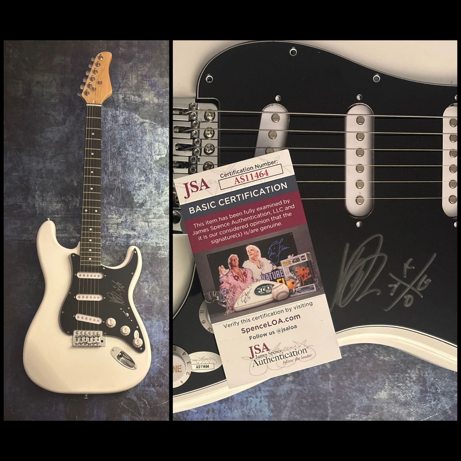 JSA  Cloud Nine DJ It Ain't Me Star  * KYGO *  Signed Electric Guitar  COA